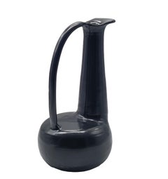 Gio Ponti pour Costantino Vase en céramique noire Bucchero, Italie 1997