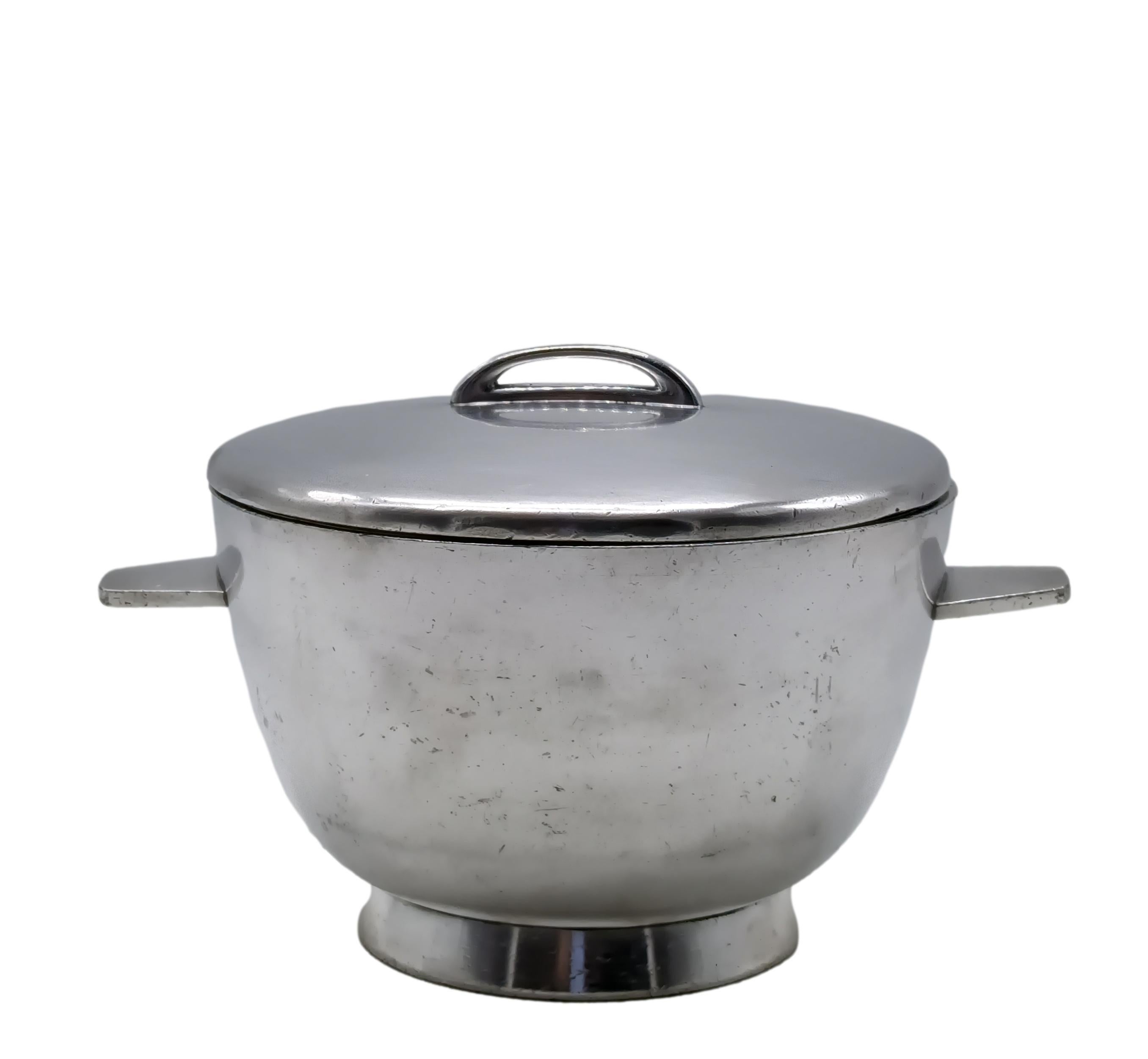 Italian Gio Ponti pour F.lli Calderoni Ensemble de 2 soupières et 2 cafetières, Italie, années 1950 en vente