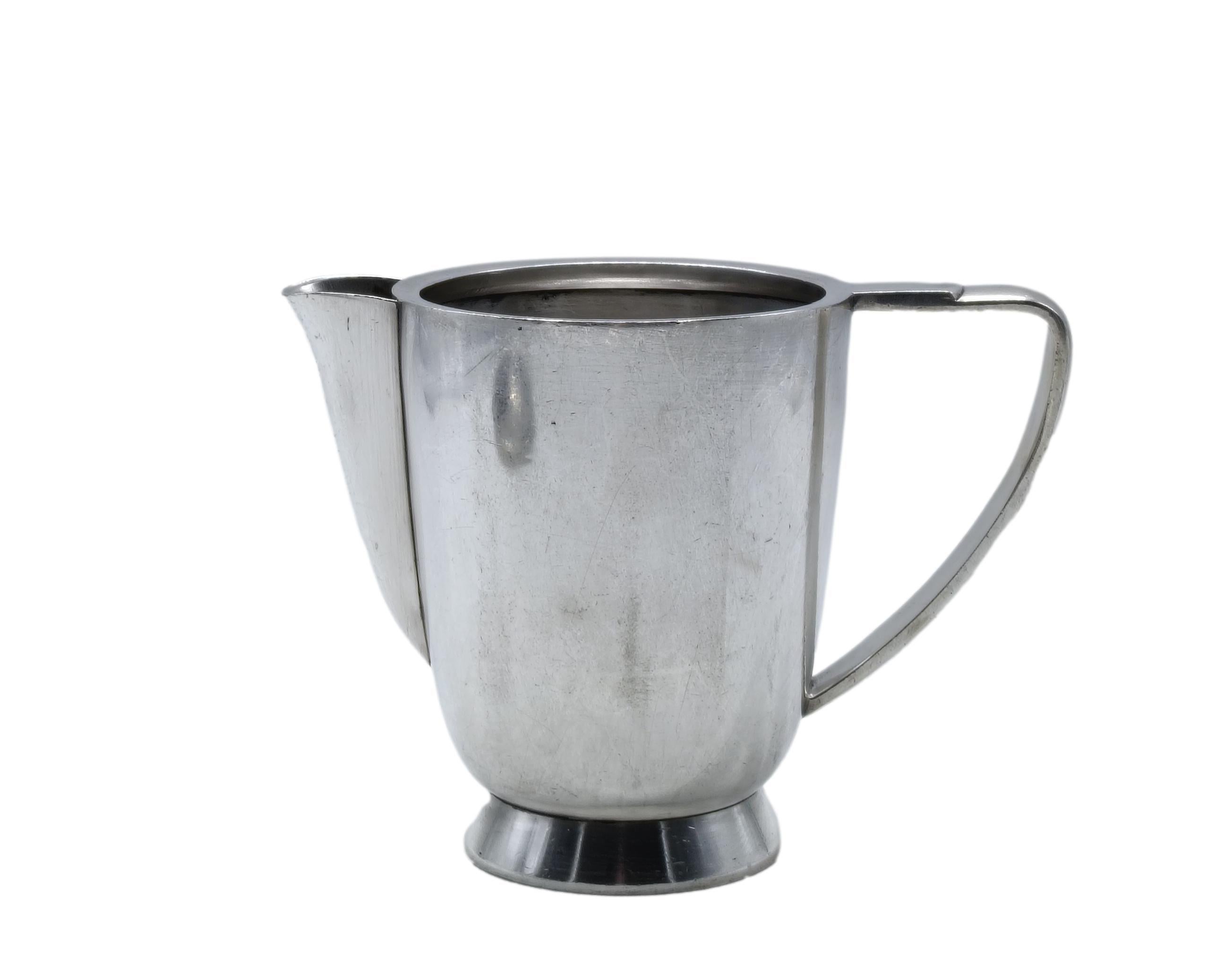 Mid-20th Century Gio Ponti pour F.lli Calderoni Ensemble de 2 soupières et 2 cafetières, Italie, années 1950 en vente