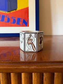 Gio Ponti, cendrier « Per scriver classico », S.C. Richard Ginori, Italie, 1923