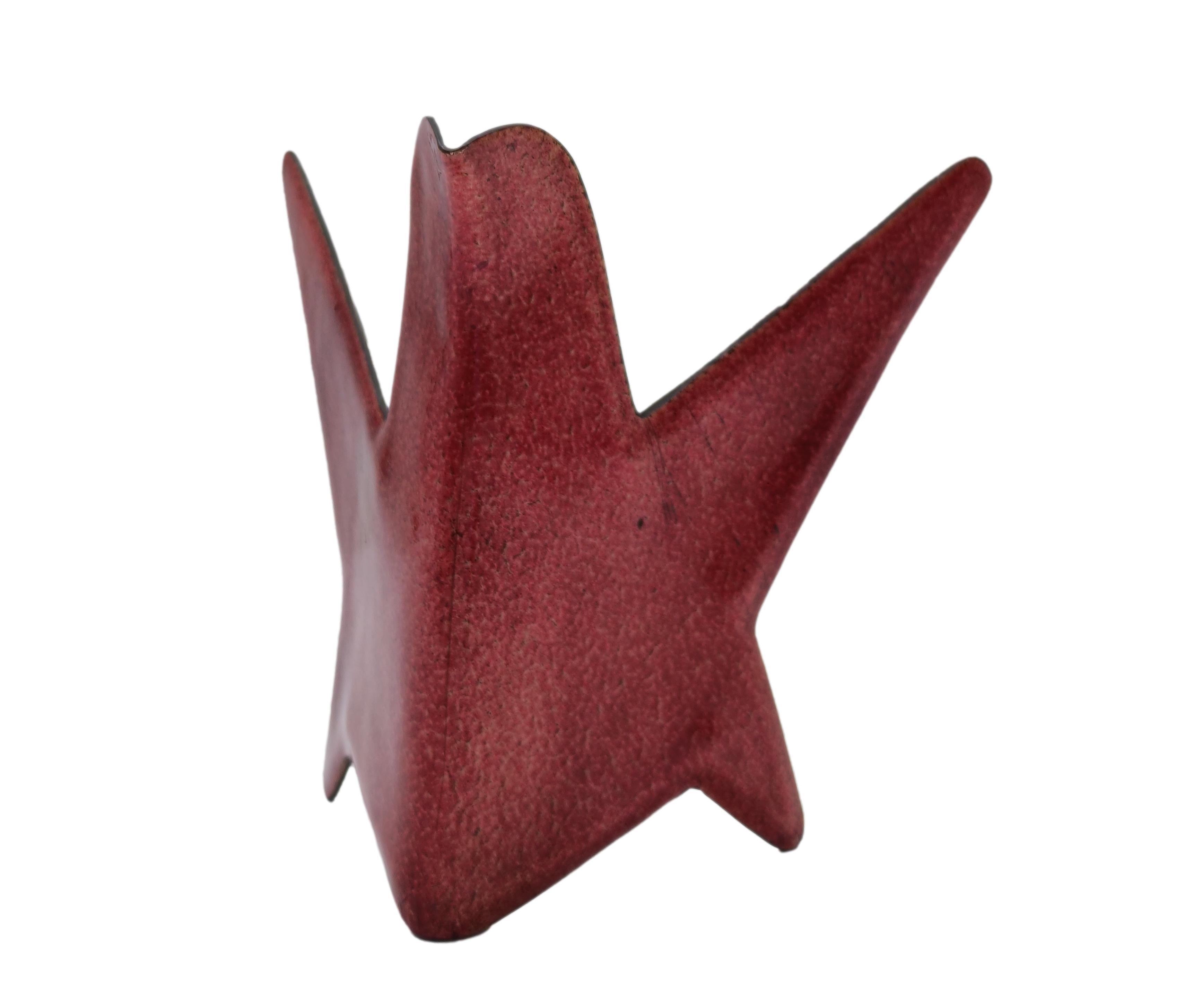 Mid-Century Modern Gio Ponti pour Smalti d'Arte De Poli Sculpture 'Colombina' Italie 1950s en vente