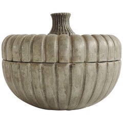 Gio Ponti Pewter Box for Nino Ferrari, Italy, 1940s
