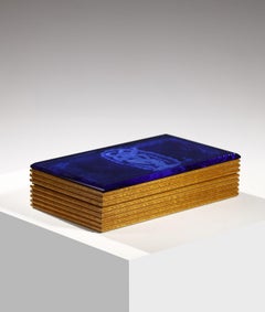 Gio Ponti y Pietro Chiesa, Caja de puros única, Fontana Arte, Italia, 1930