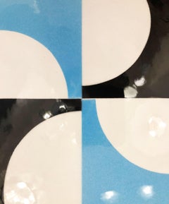 Assiette de Gio Ponti pour Ceramiche Franco Pozzi