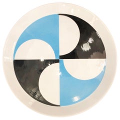 Assiette de Gio Ponti pour Ceramiche Franco Pozzi