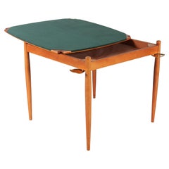 Gio Ponti Poker Table by Fratelli Reguitti, Italy 1960