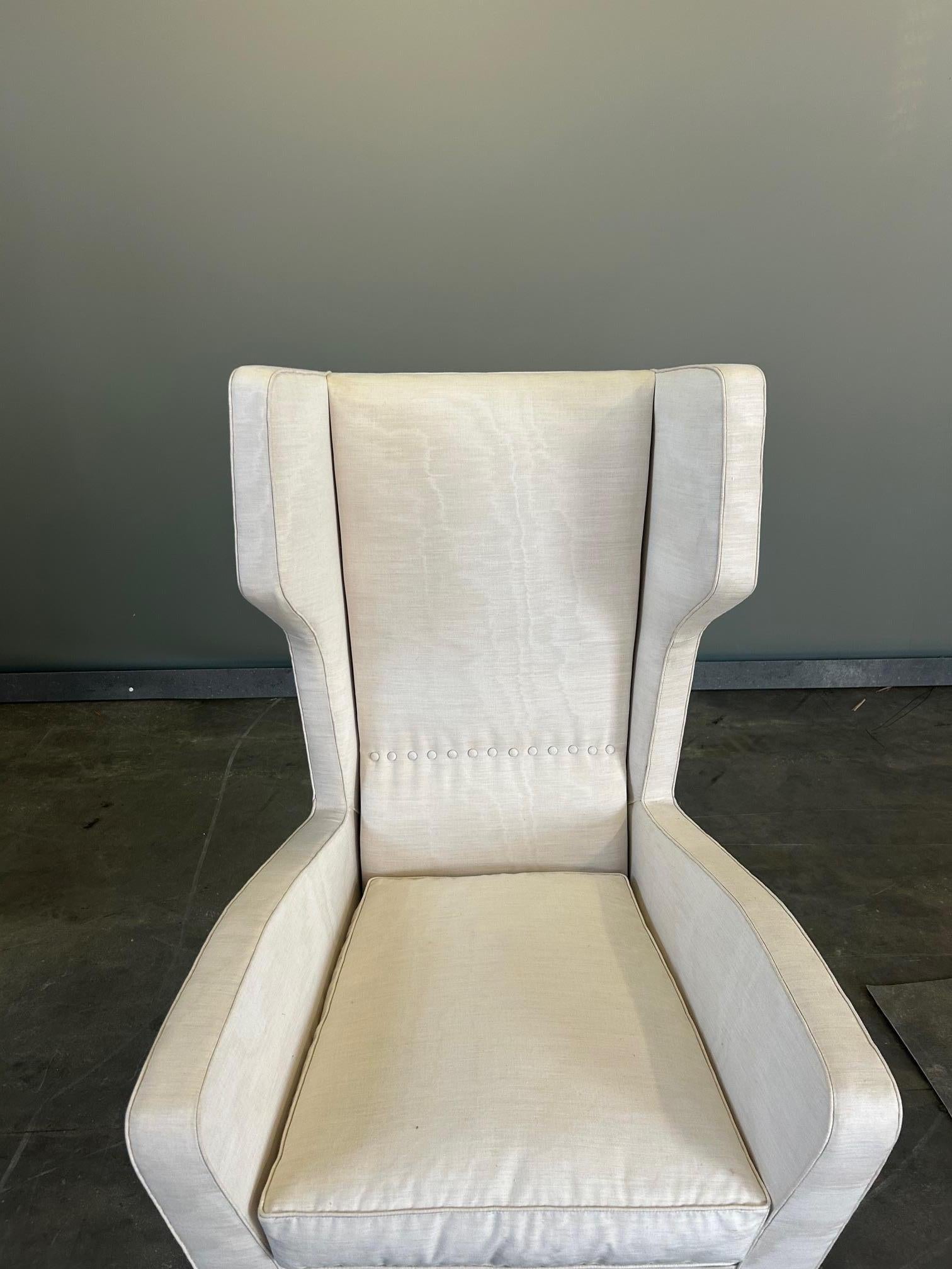 Gio Ponti Poltrona bergère pezzo unico degli anni '50 in vendita 6