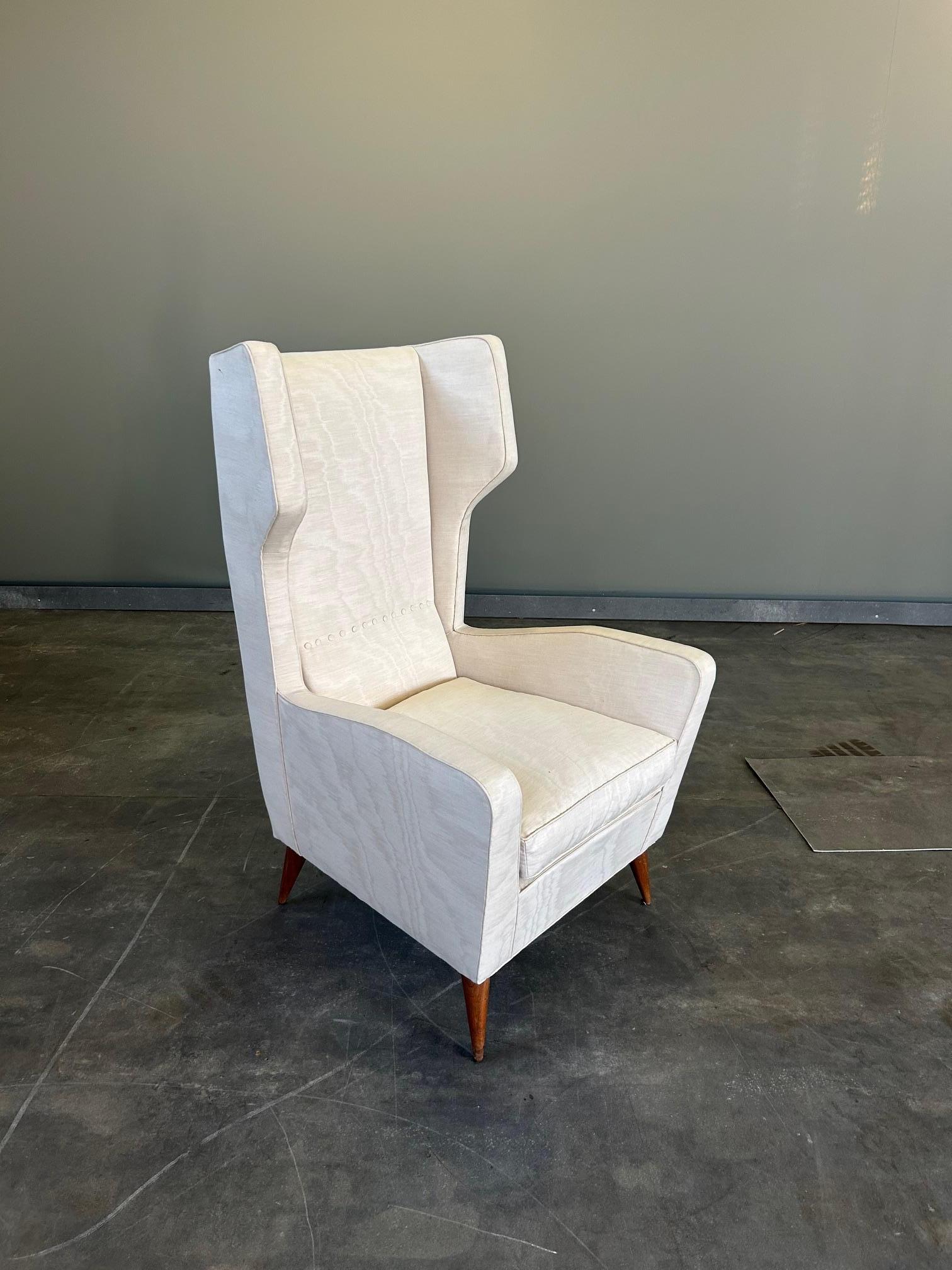 Gio Ponti Poltrona bergère pezzo unico degli anni '50 in vendita 7