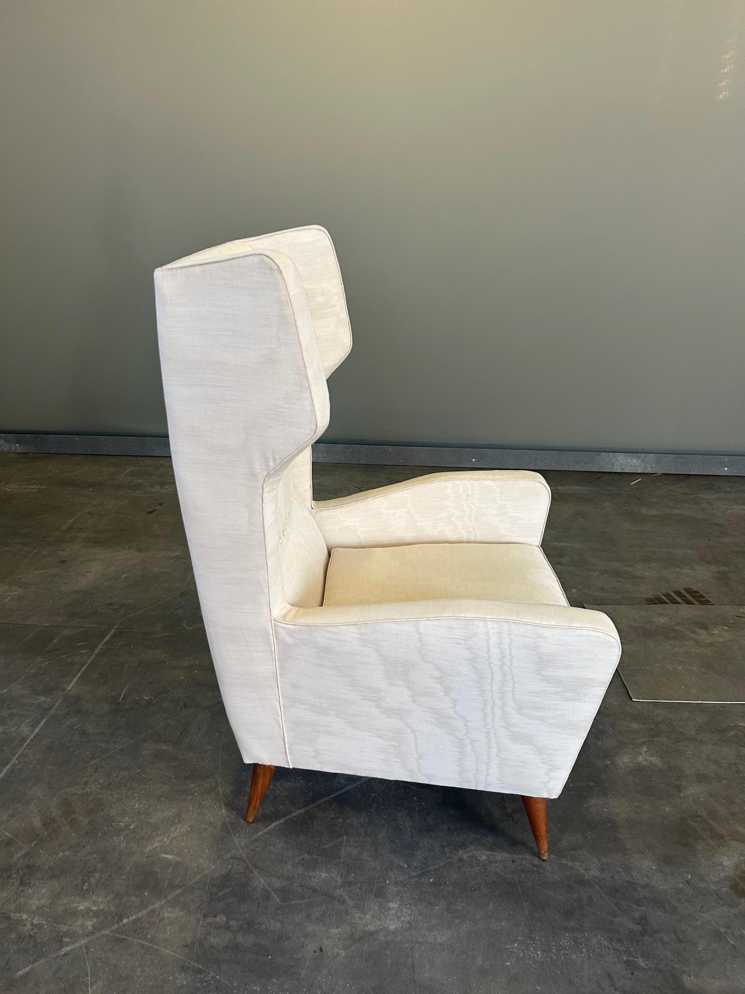 Gio Ponti Poltrona bergère pezzo unico degli anni '50 in vendita 11