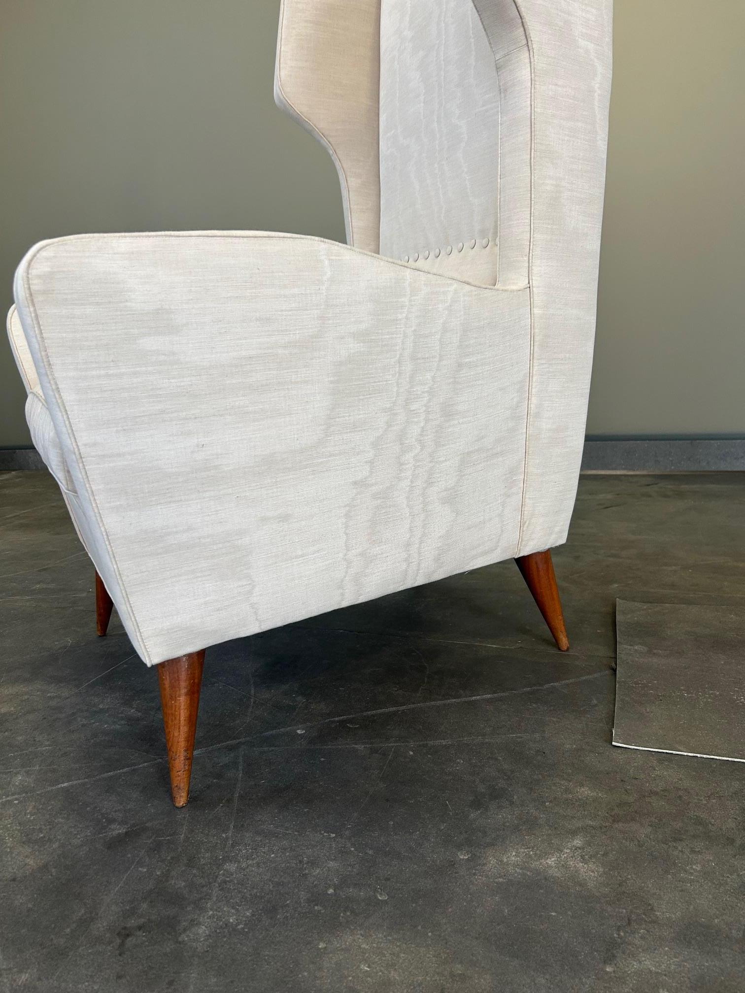 Gio Ponti Poltrona bergère pezzo unico degli anni '50 in vendita 2