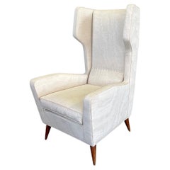 Gio Ponti Poltrona bergère Pièce unique des années 50