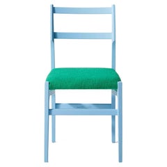 Chaise Principi de Gio Ponti en blanc, bleu, rouge ou noir pour Cassina, Italie - New