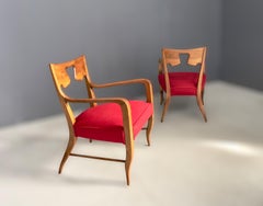 Gio Ponti Rara coppia di poltrone, anni '50