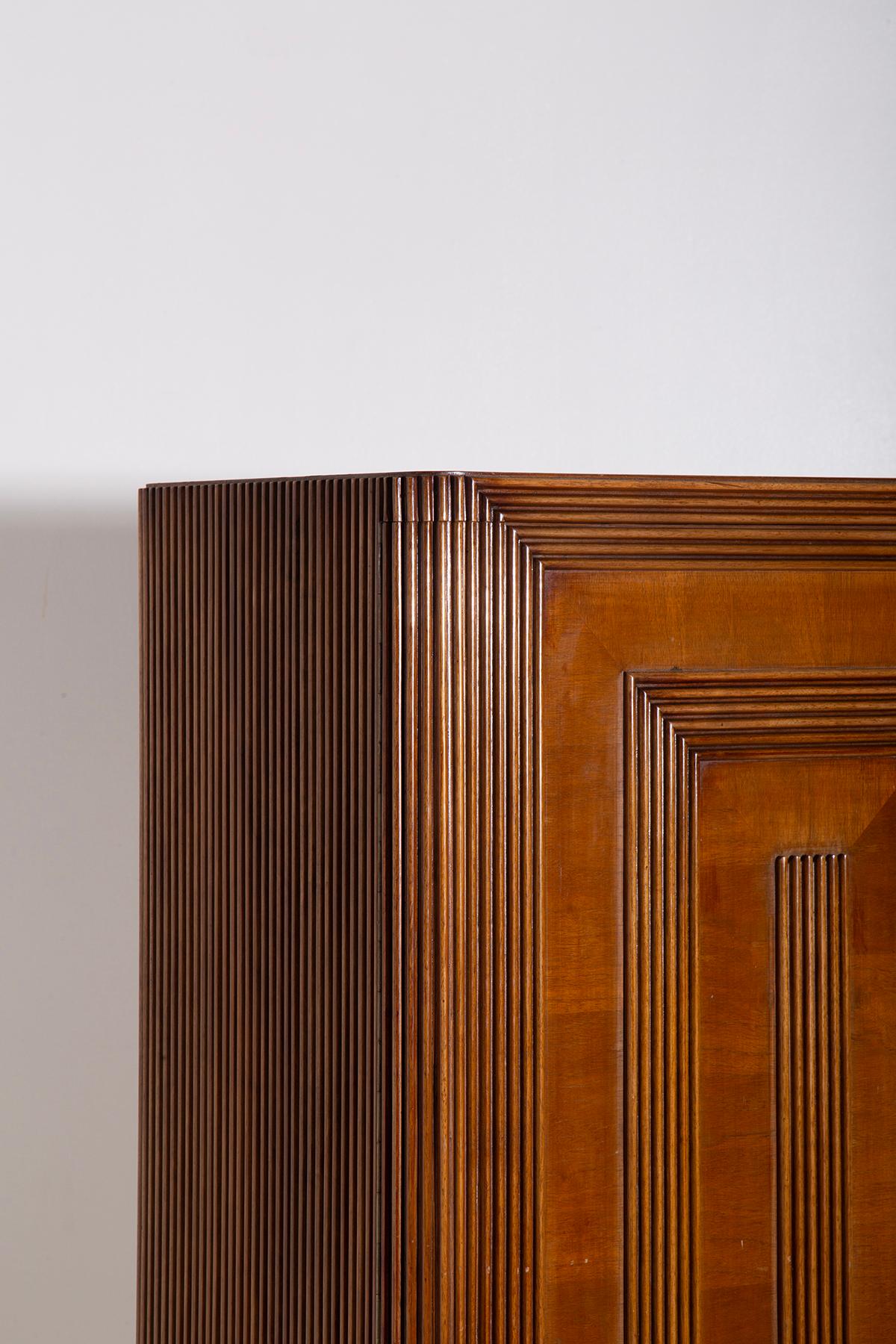 Gio Ponti rare high sideboard for IV Triennale Monza, WitH CERTIFICATE in vendita 3
