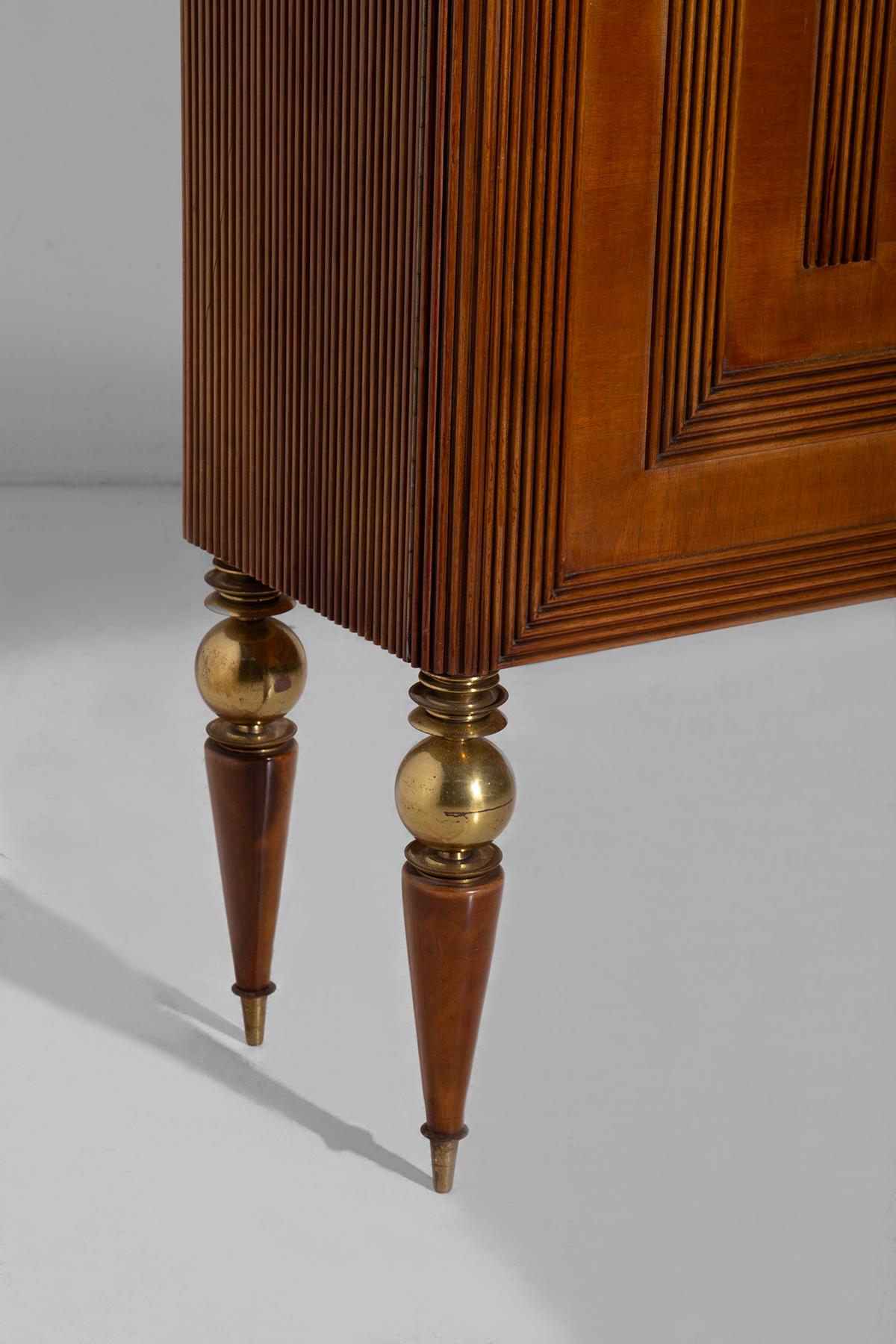 Gio Ponti rare high sideboard for IV Triennale Monza, WitH CERTIFICATE in vendita 1