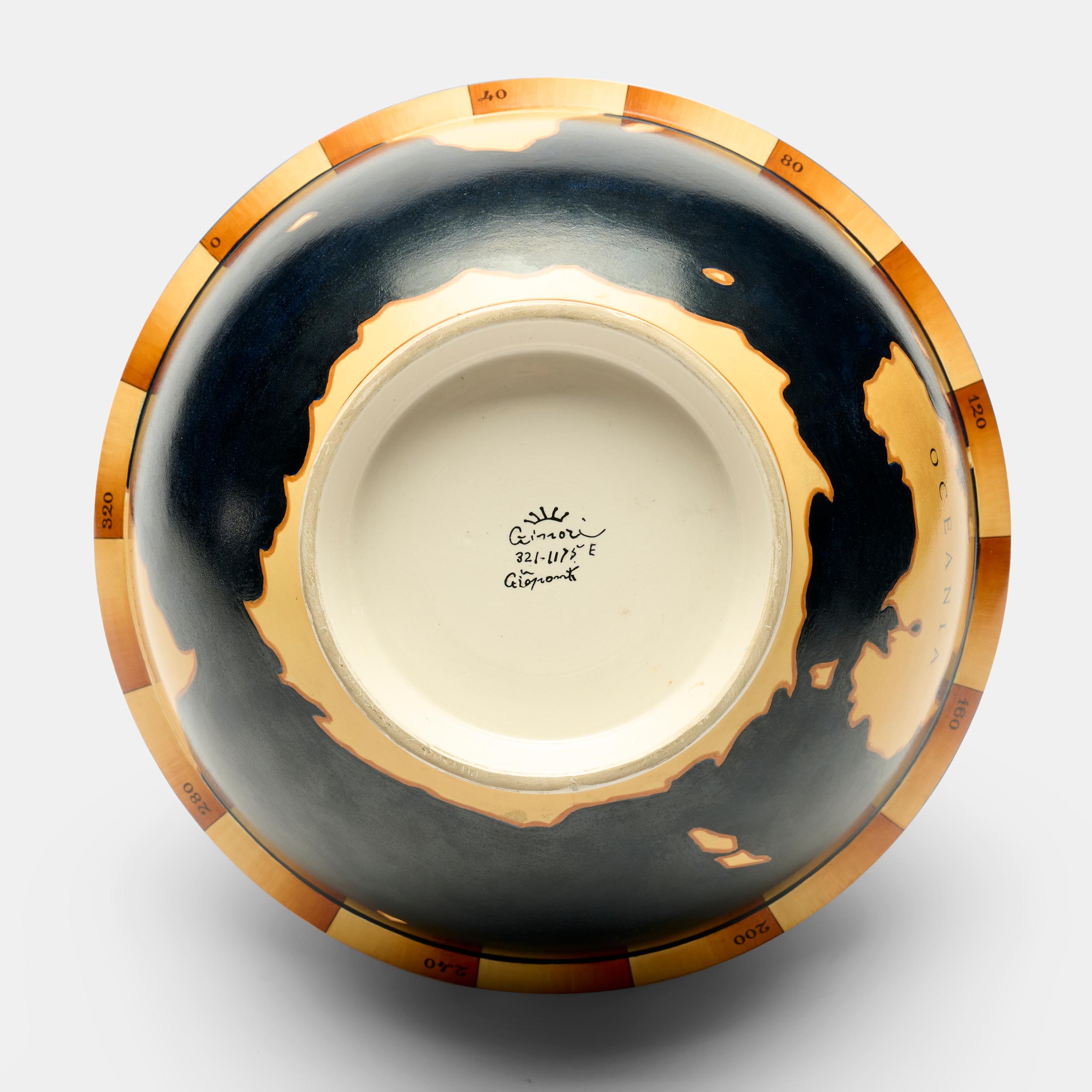Vaso Gio Ponti modello raro Le Mie Terre prodotto da Richard-Ginori in vendita 1
