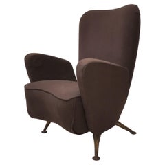 Fauteuil rare Settebello Train de Gio Ponti, meilleur design italien 