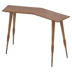 Gio Ponti Rare Wooden Coffee Table 'Attr.'