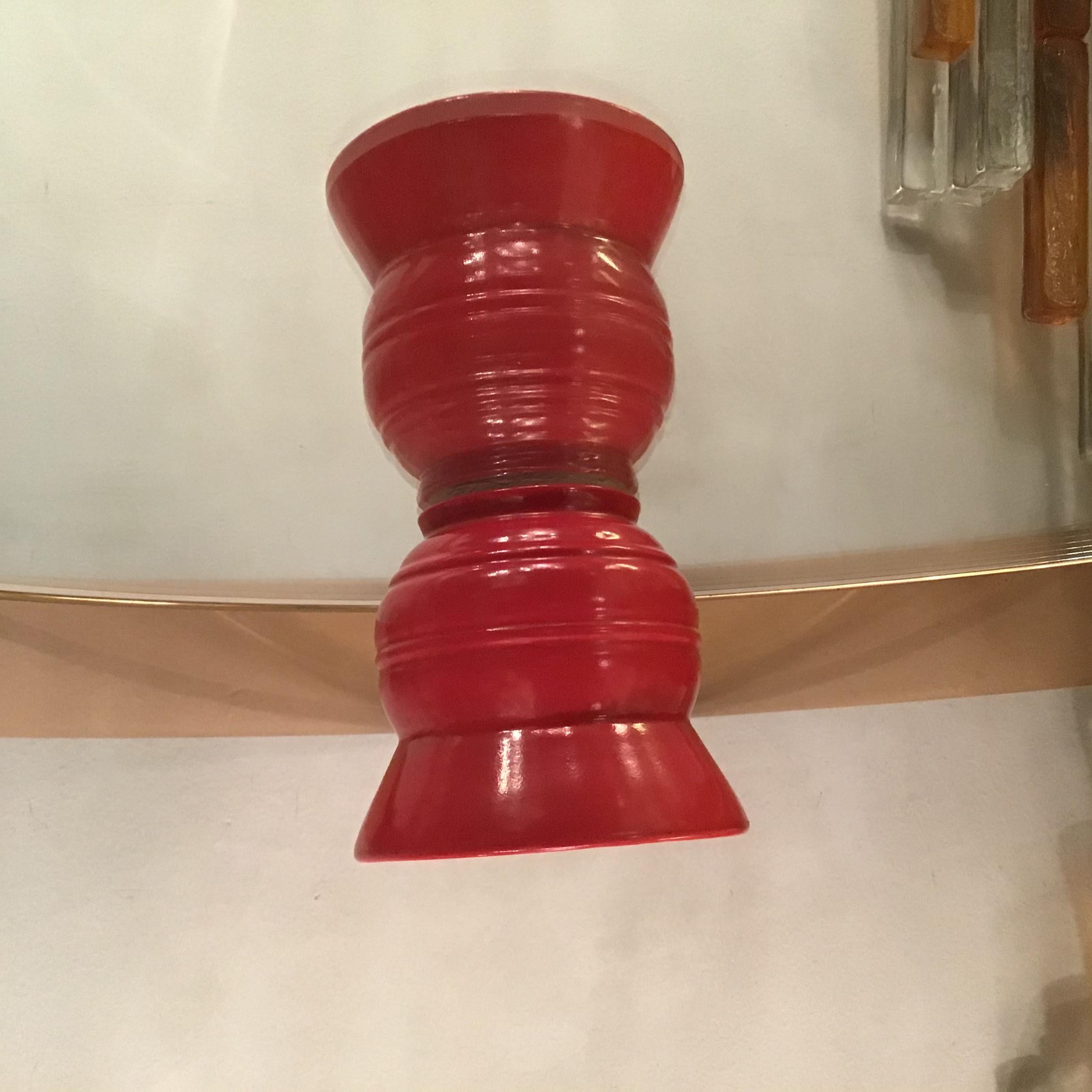 Gio' Ponti Richard Ginori Vase Ceramic 1930 Italy For Sale 5