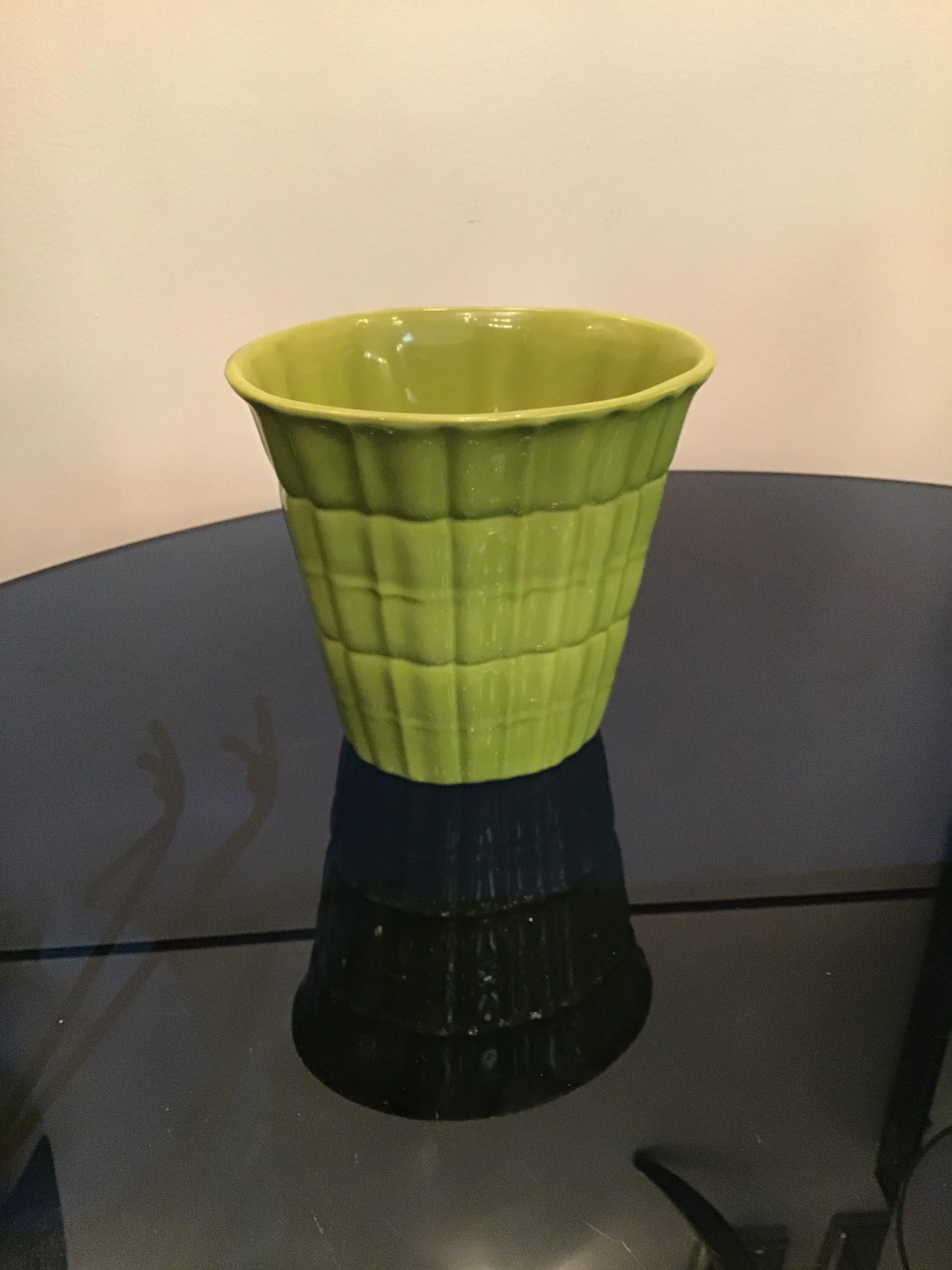 Gio’ Ponti Richard Ginori Vase Ceramic, 1950, Italy In Excellent Condition For Sale In Milano, IT