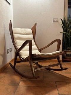 Gio Ponti Rocking chair mod 572 for Cassina 1955