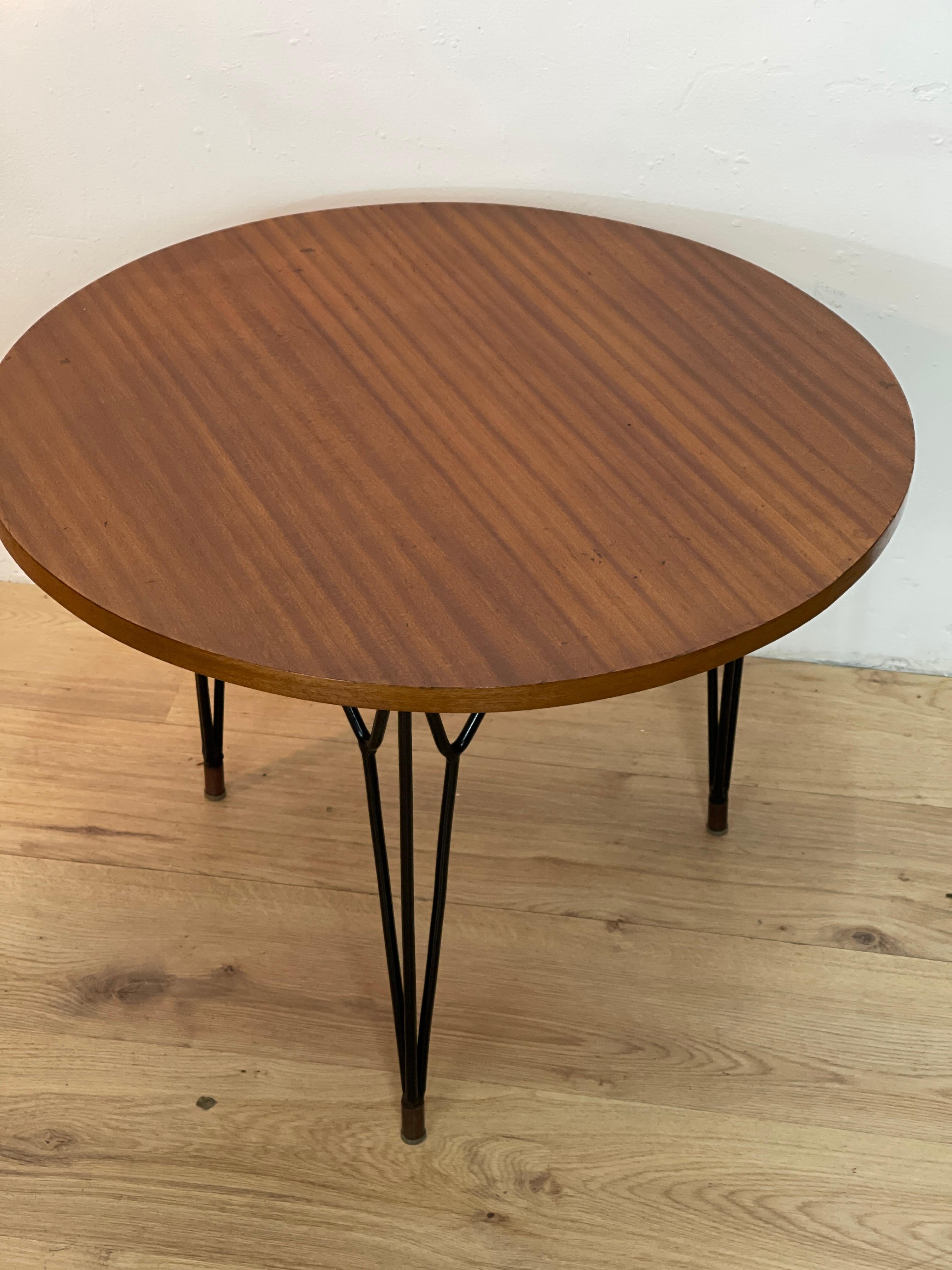 Iron Giò Ponti Round Coffee Table