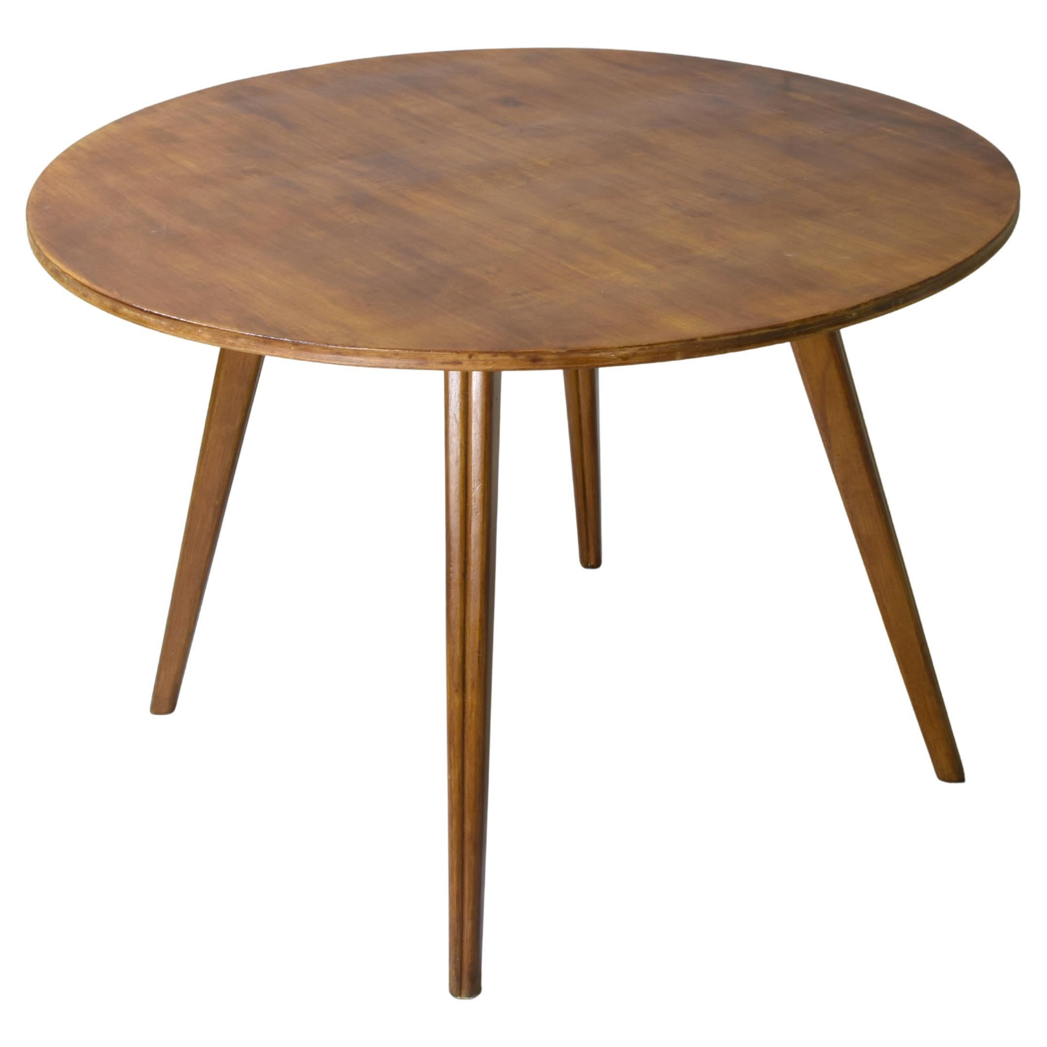 Gio Ponti round table 1960s For Sale