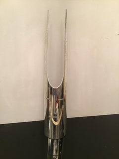 Gio Ponti Sabattini “Maschera Cornuta” Silver Metal, 1978, Italy