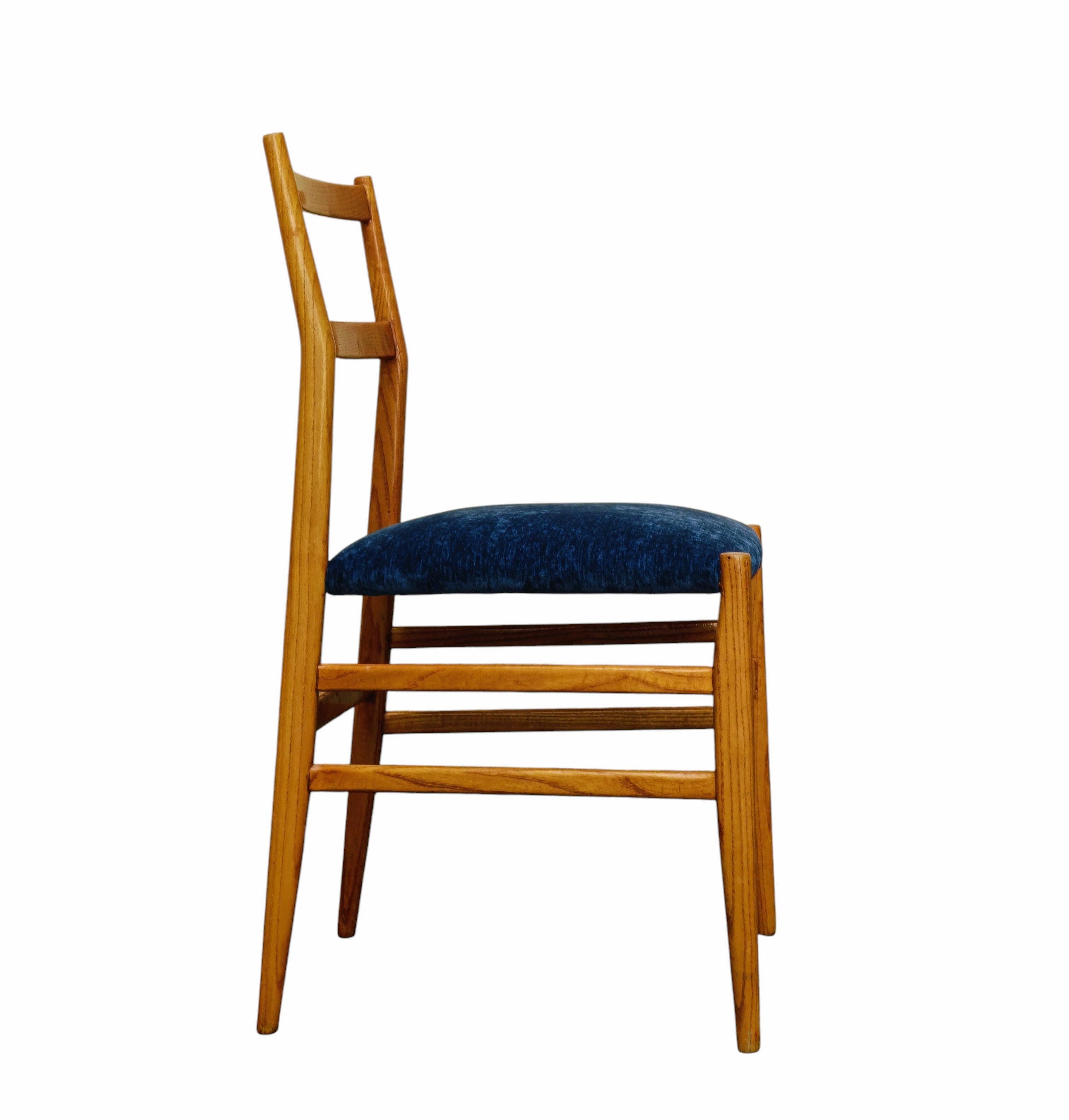 Mid-Century moderno Gio Ponti Sedia Mod. 