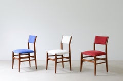 Gio Ponti Set of 12 chairs "modello leggera"