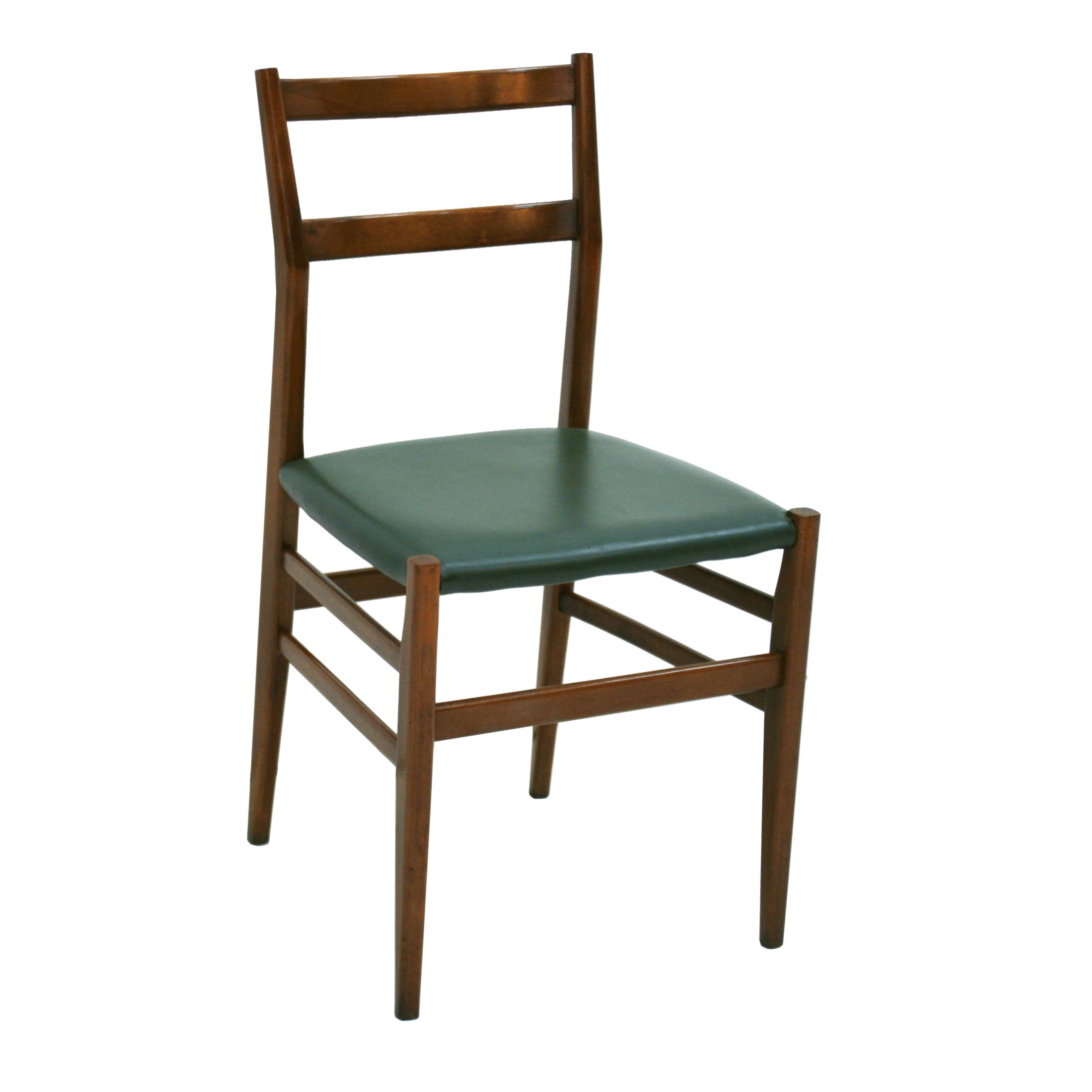 Set of eight chairs model 