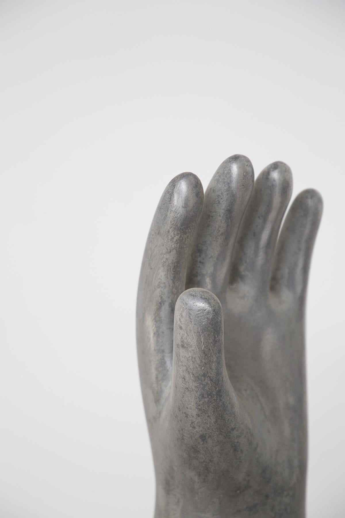 Mid-Century Modern Gio Ponti Set of Three Hands in Aluminium Casting for Richard Ginori