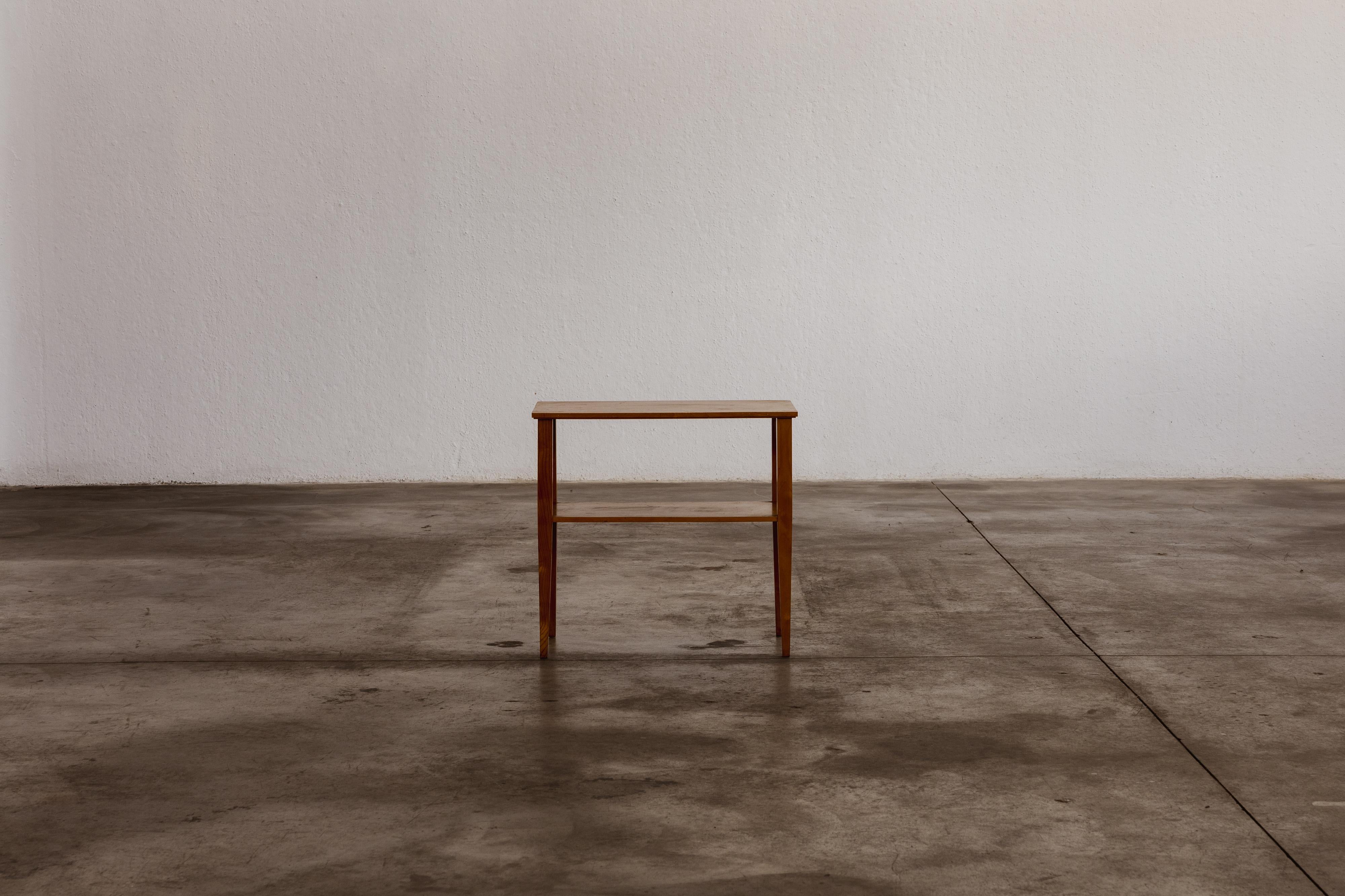 Wood Gio Ponti Side Table, 1950s For Sale