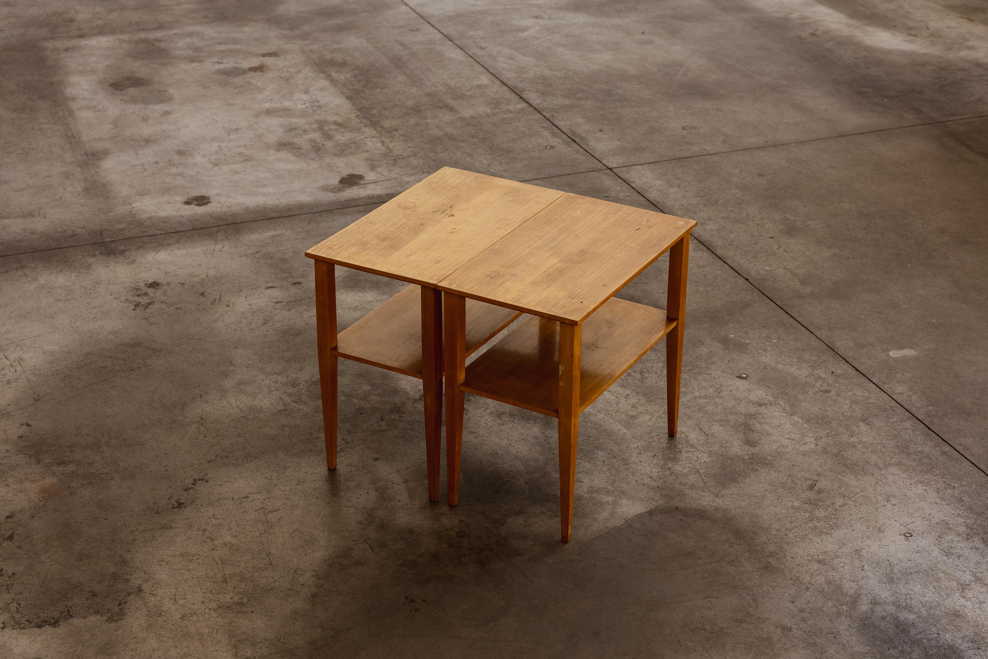 Italian Gio Ponti Side Tables, 1950s, Set of 2 For Sale