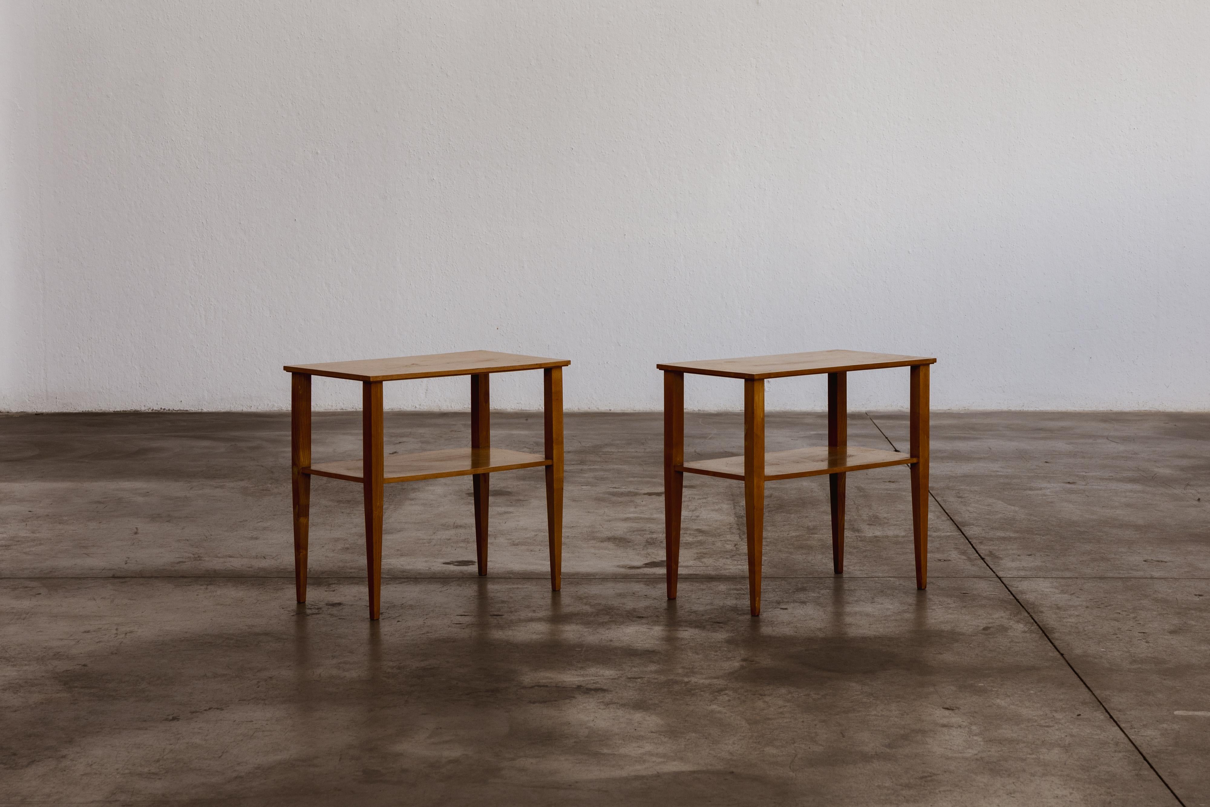 Gio Ponti Side Tables, 1950s, Set of 2 In Good Condition For Sale In Lonigo, Veneto