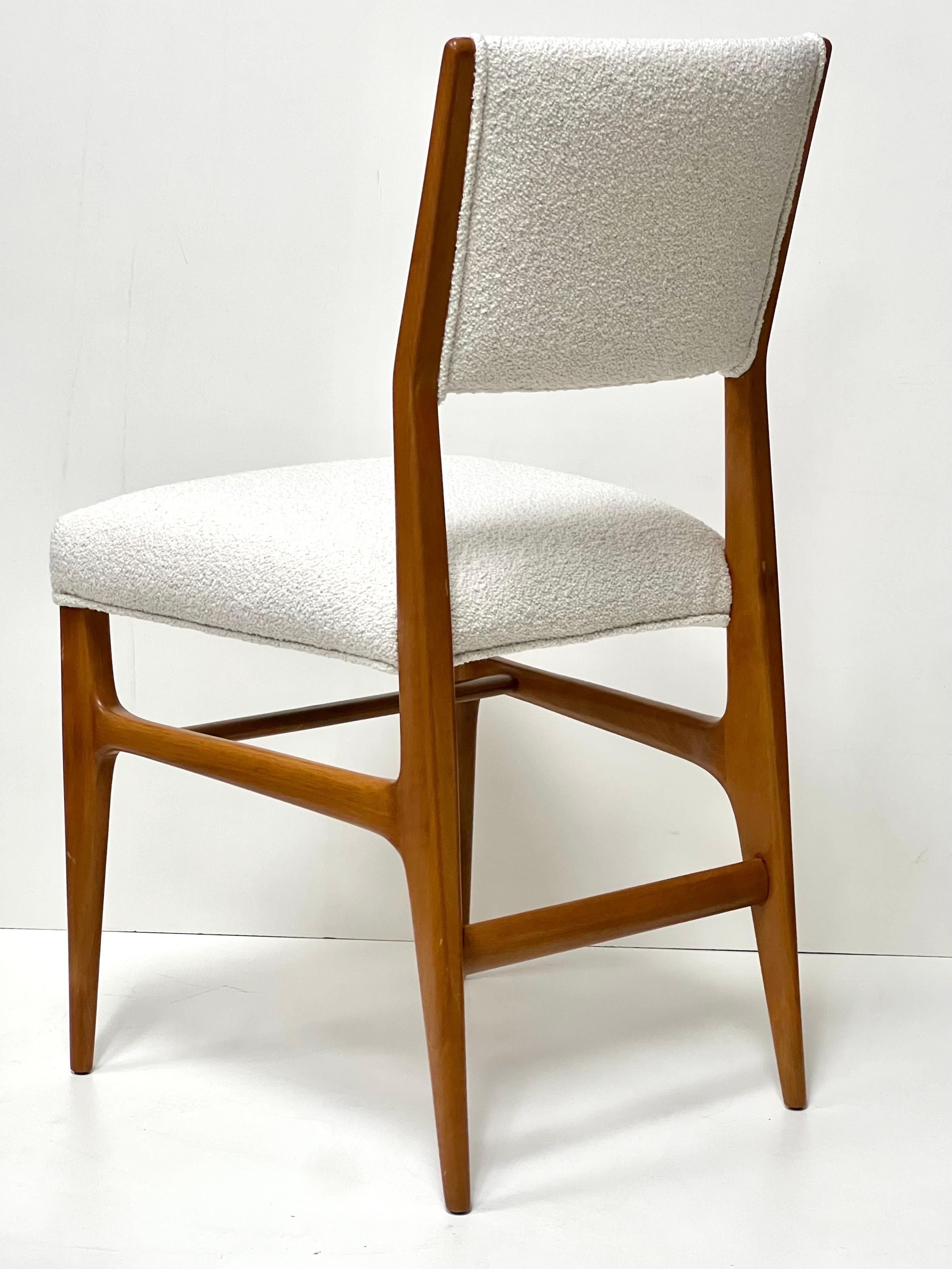 Gio Ponti Single Desk Occasional Side Chair For Sale 1