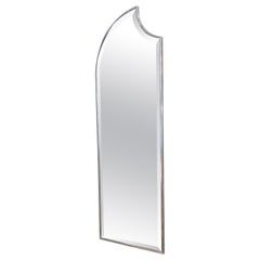Giò Ponti Style Chromed Brass Mirror