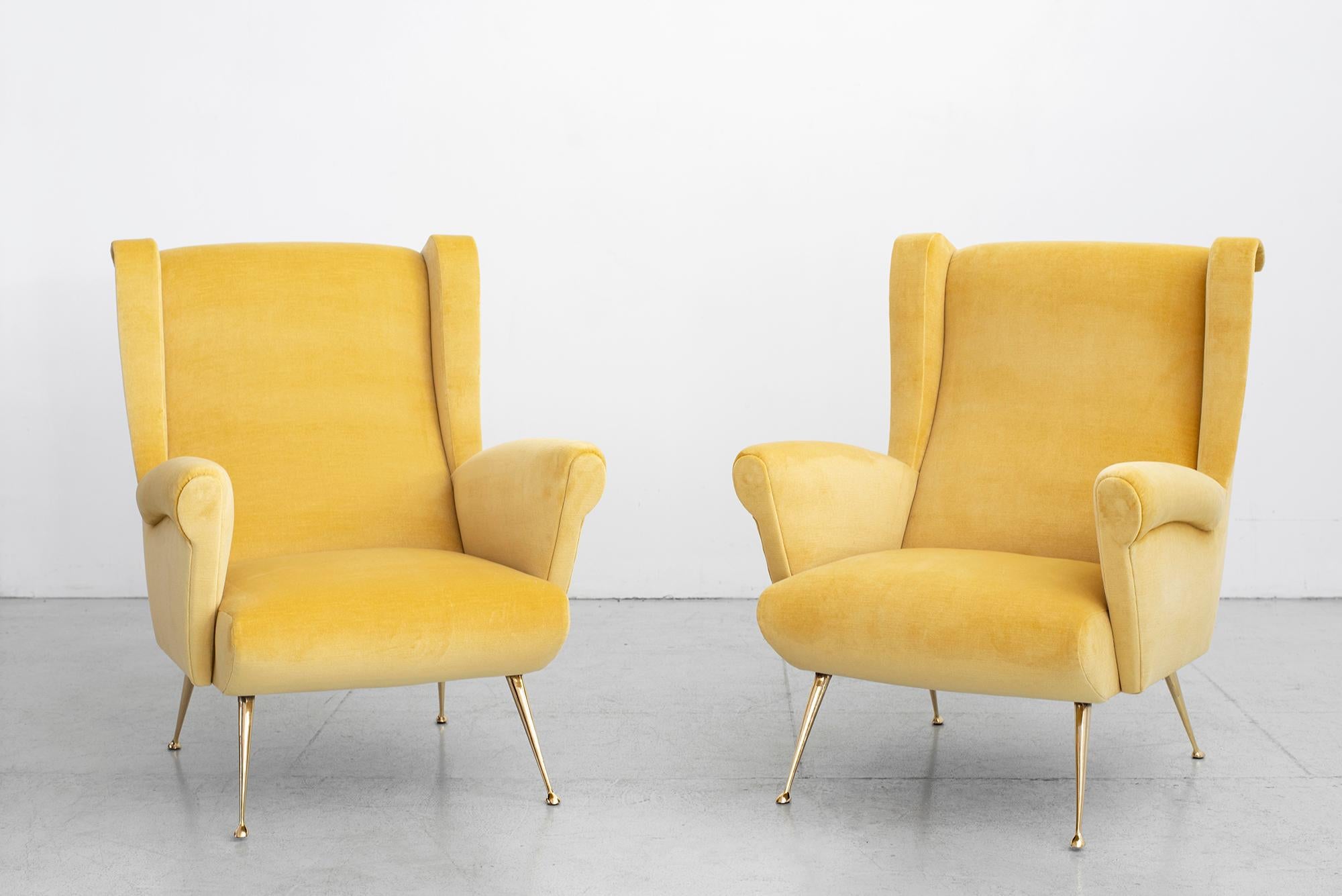 Gio Ponti Style Club Chairs 6