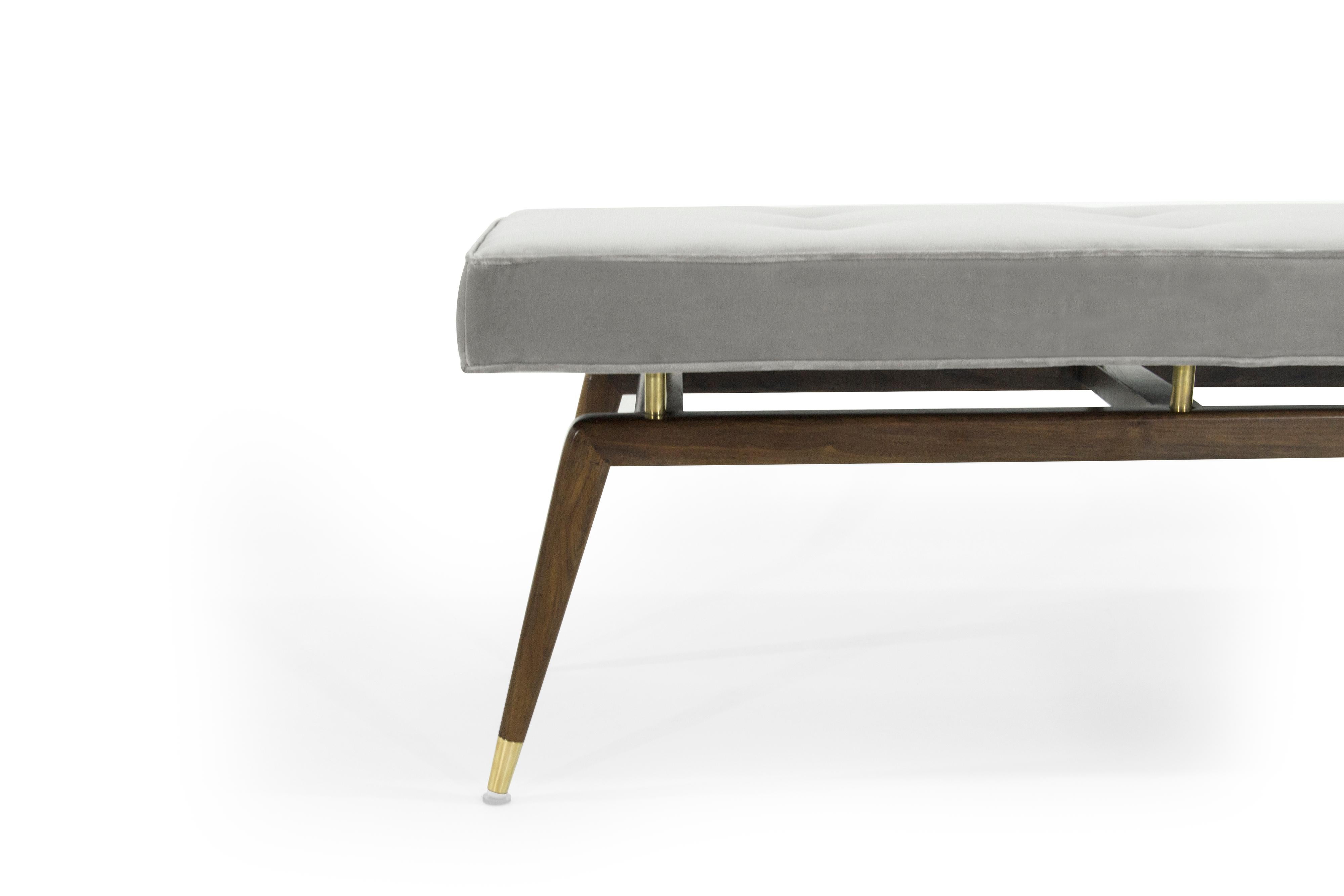 Mid-Century Modern Gio Ponti Style Floating Bench