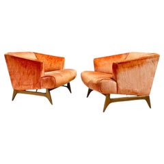 Loungesessel im Gio Ponti-Stil, Italien 1960