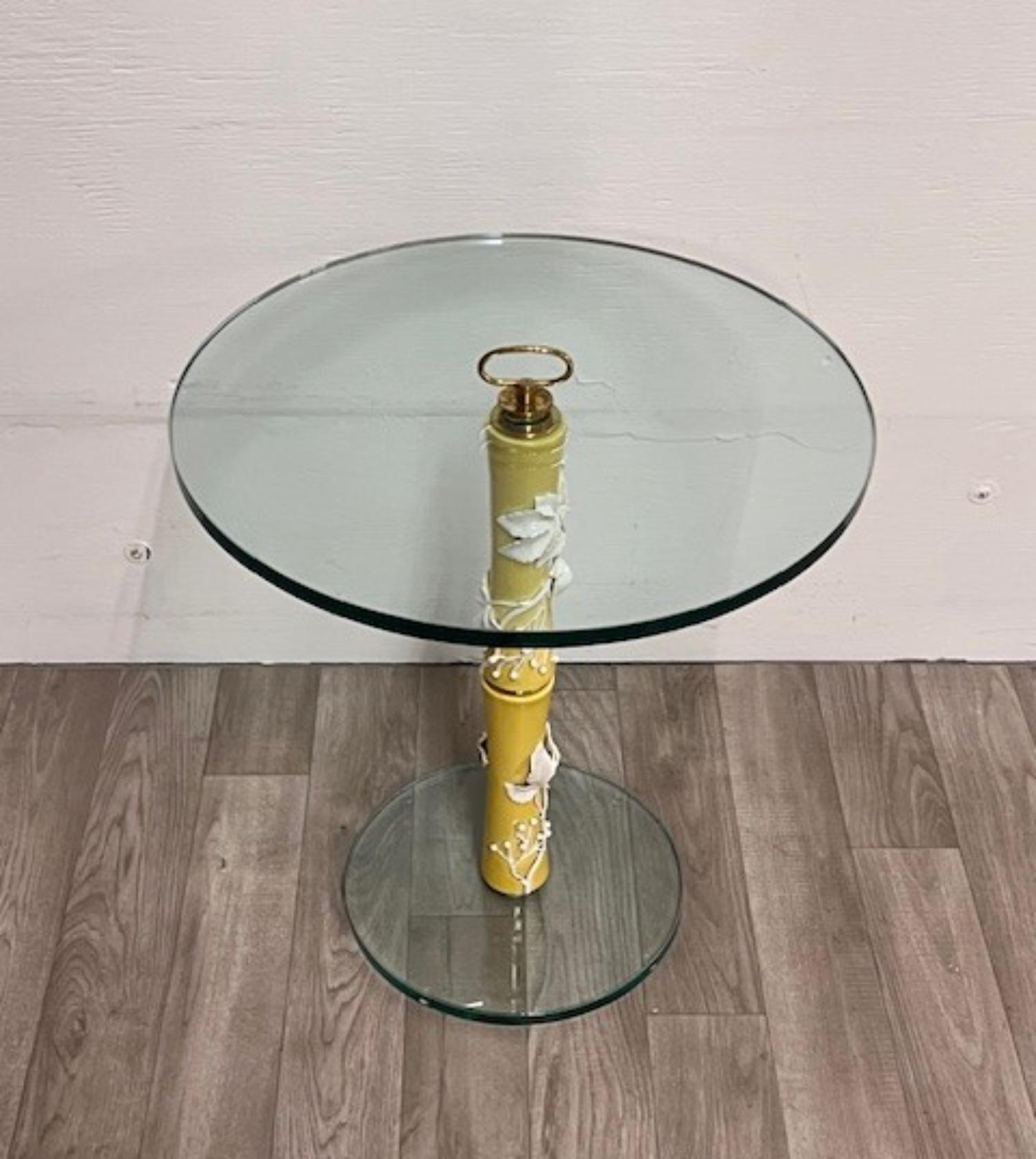 Gio Ponti Style Side Table For Sale 3