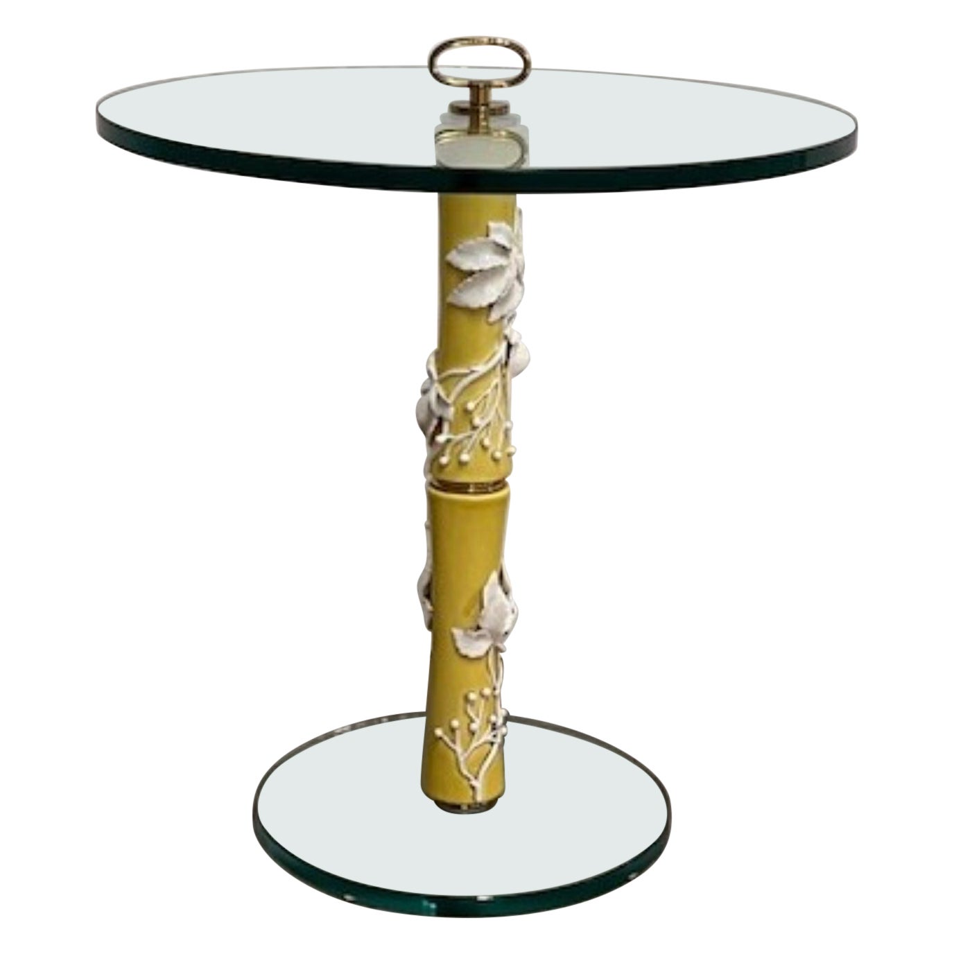 Gio Ponti Style Side Table For Sale