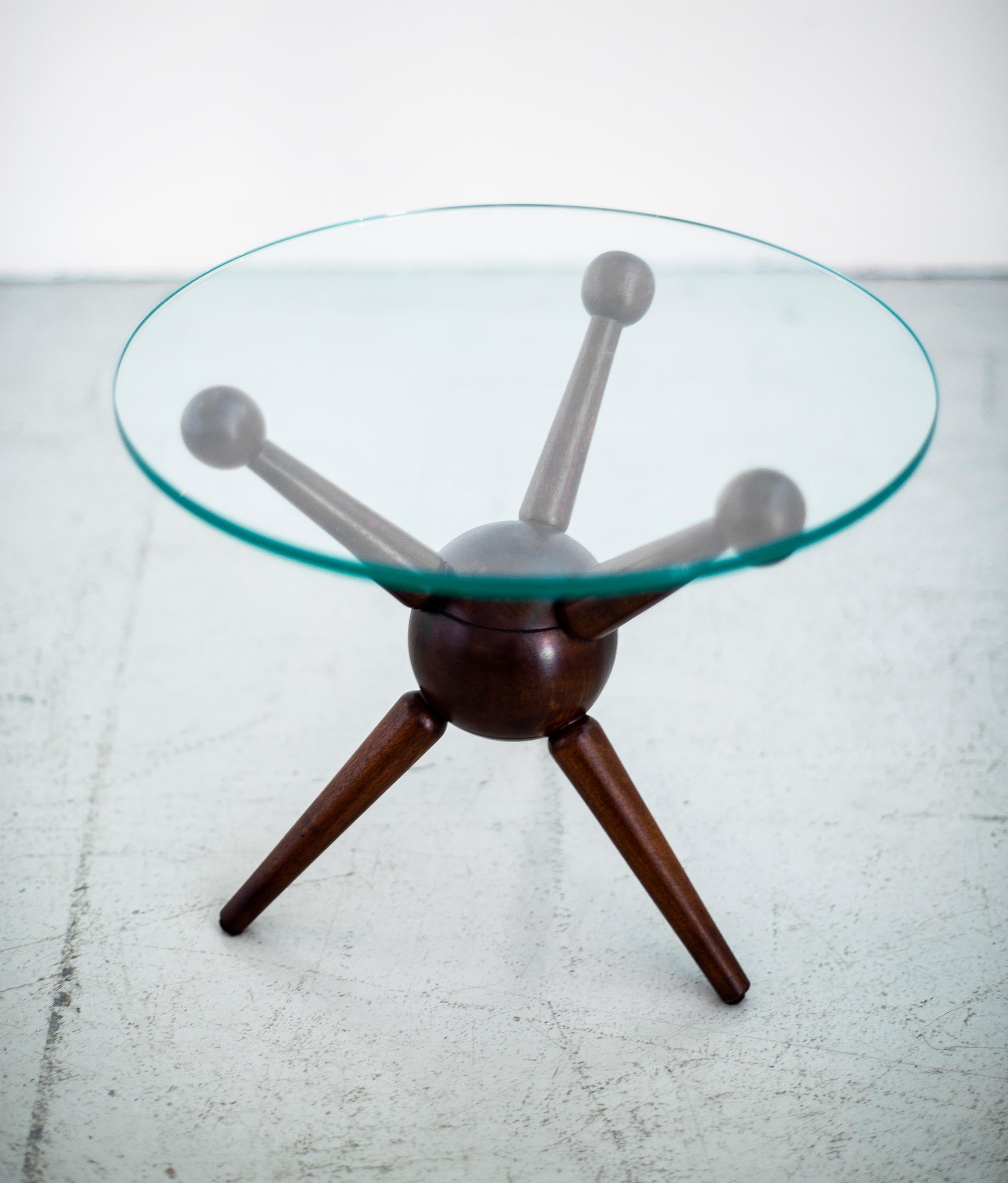 Italian Gio Ponti Style Tripod Tables