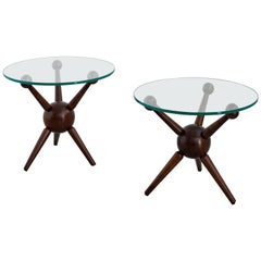 Gio Ponti Style Tripod Tables