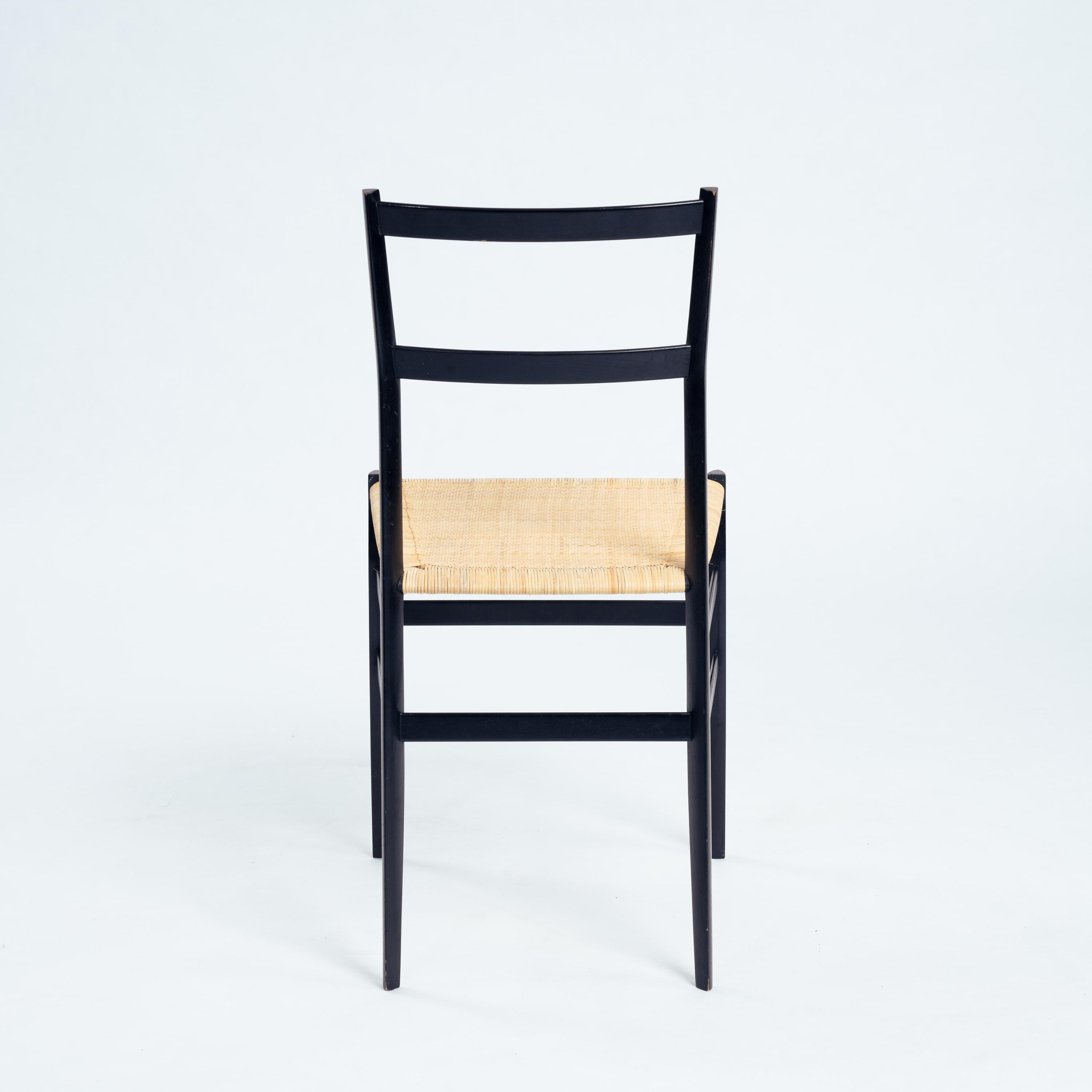 Sedia Gio Ponti SUPERLEGGERA 499 di Cassina, anni '70 In condizioni buone in vendita a Zevenaar, NL