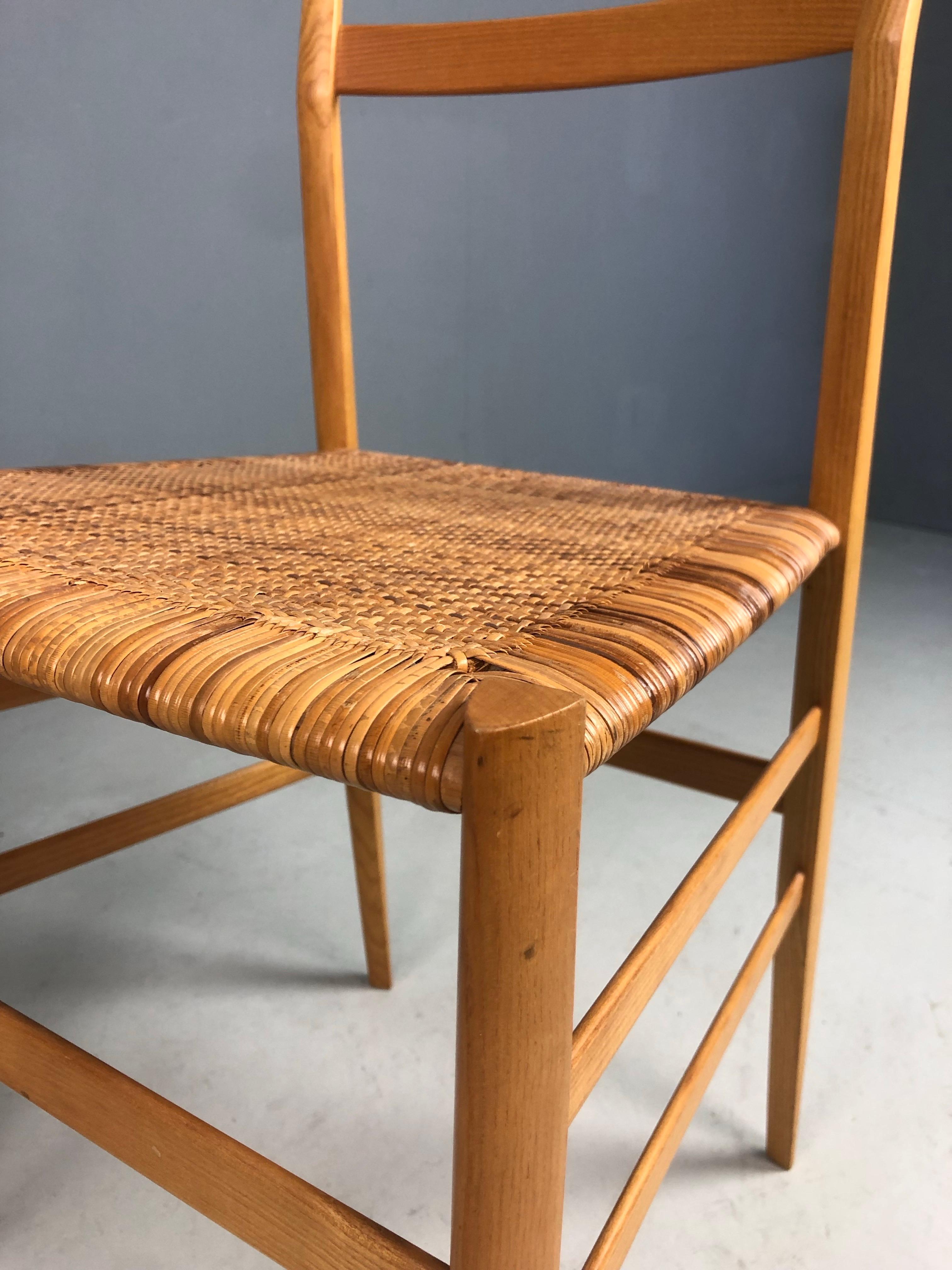 Gio Ponti Superleggera, ensemble de deux, Italie, années 1980 en vente 3