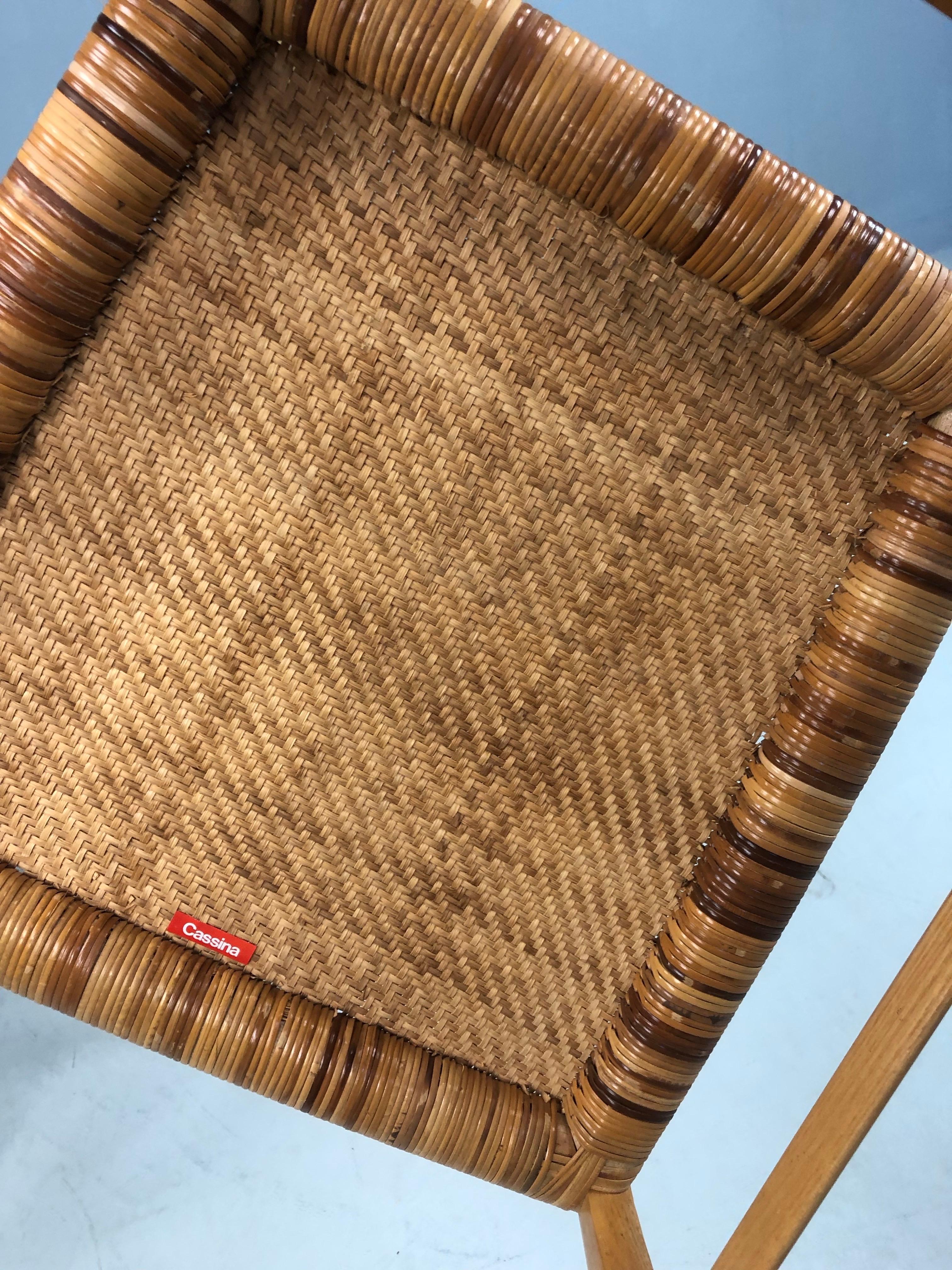 Gio Ponti Superleggera, ensemble de deux, Italie, années 1980 en vente 7