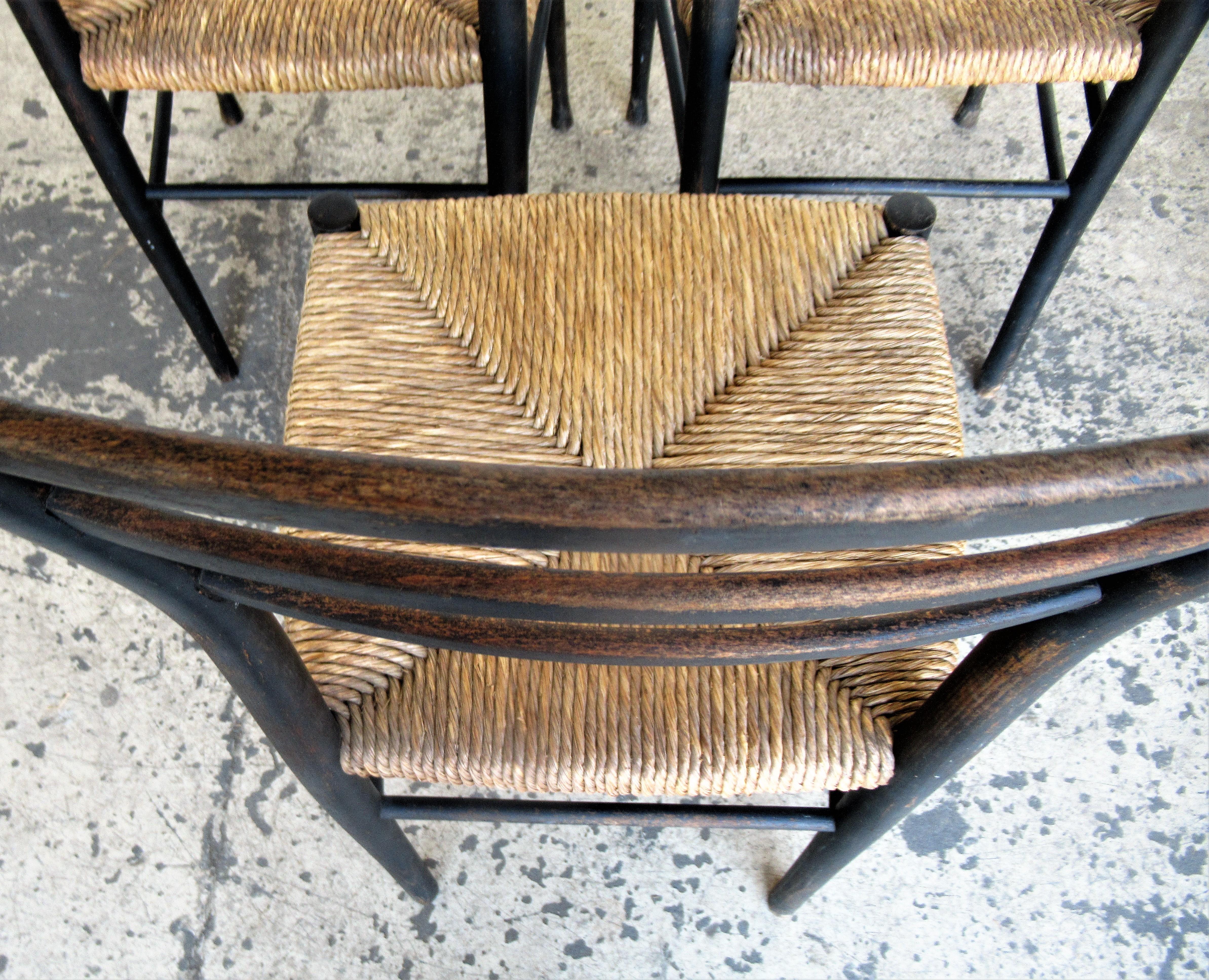 Gio Ponti Superleggera Style Chairs, Made in Italy 4