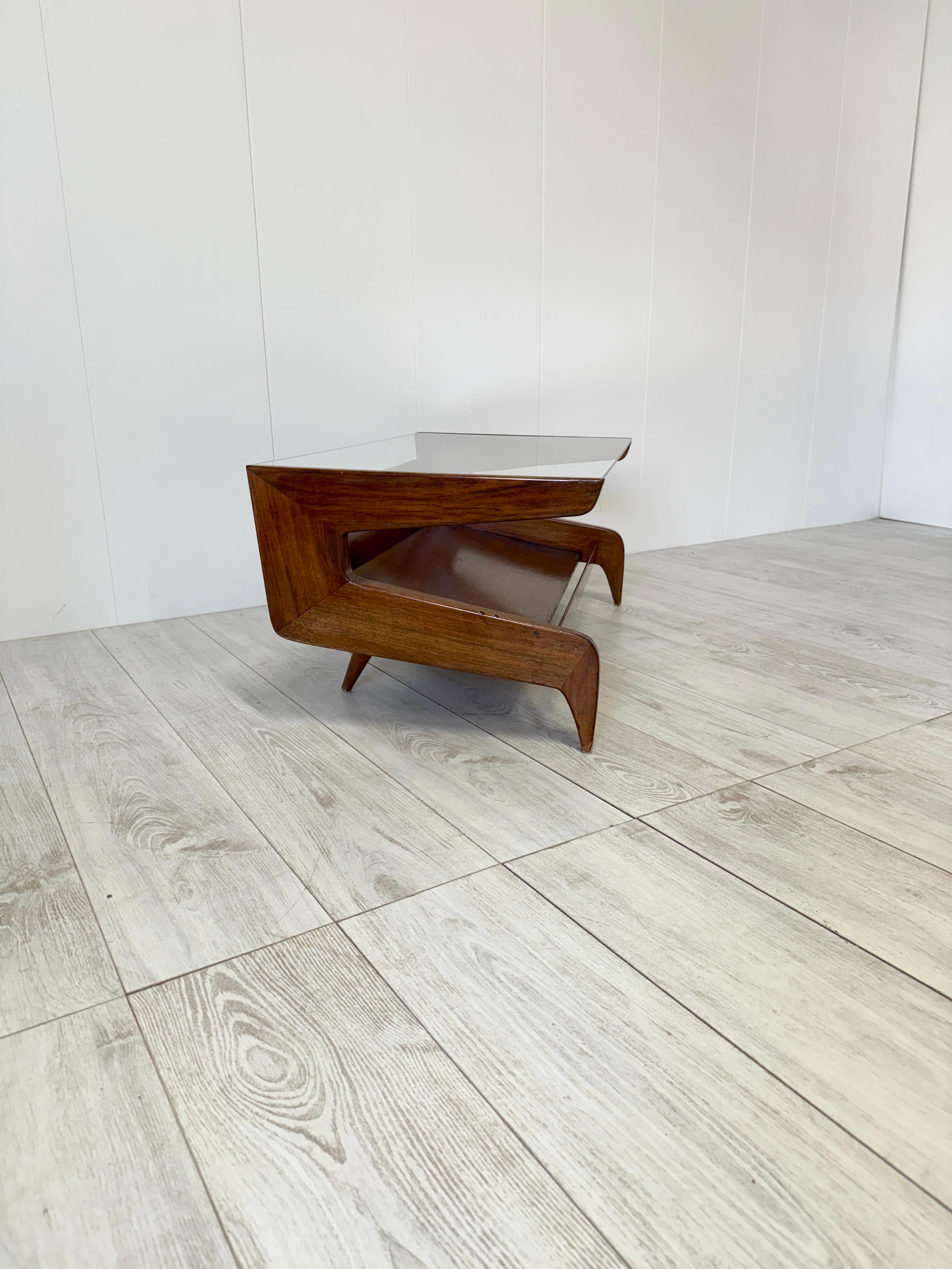 Gio Ponti, Niedriger Tisch, Prod. Giordano Chiesa, Anfang der 1950er Jahre (Mid-20th Century) im Angebot
