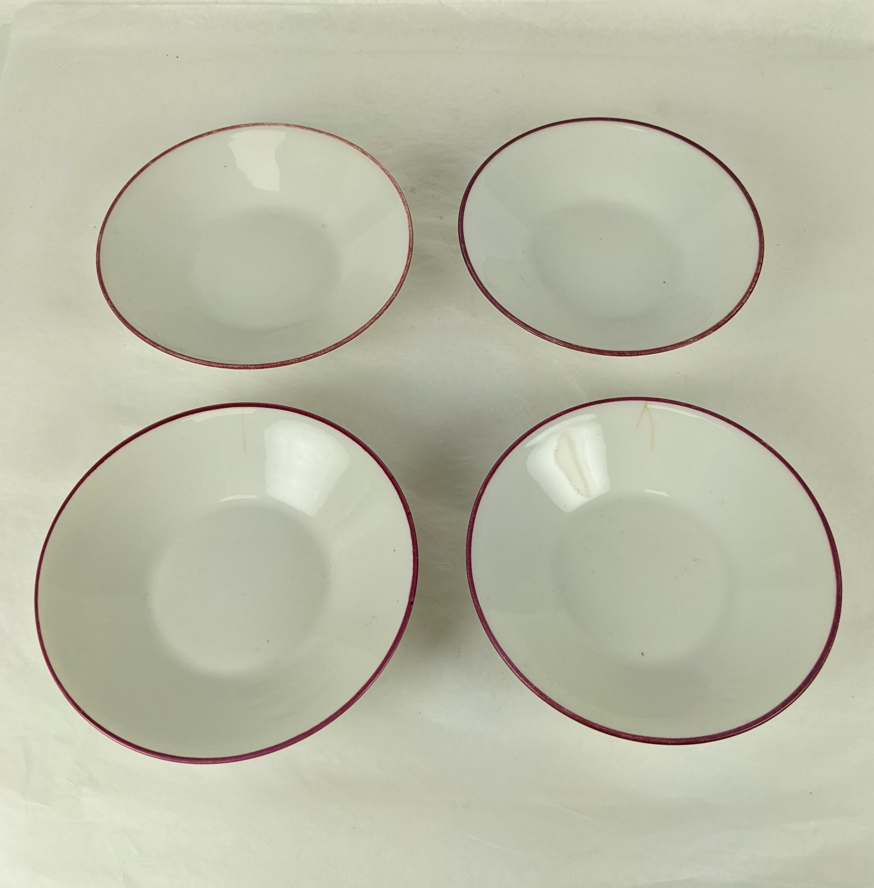 Gio Ponti Teacups and Saucers for Ginori, Il Circo In Good Condition For Sale In Riverdale, NY
